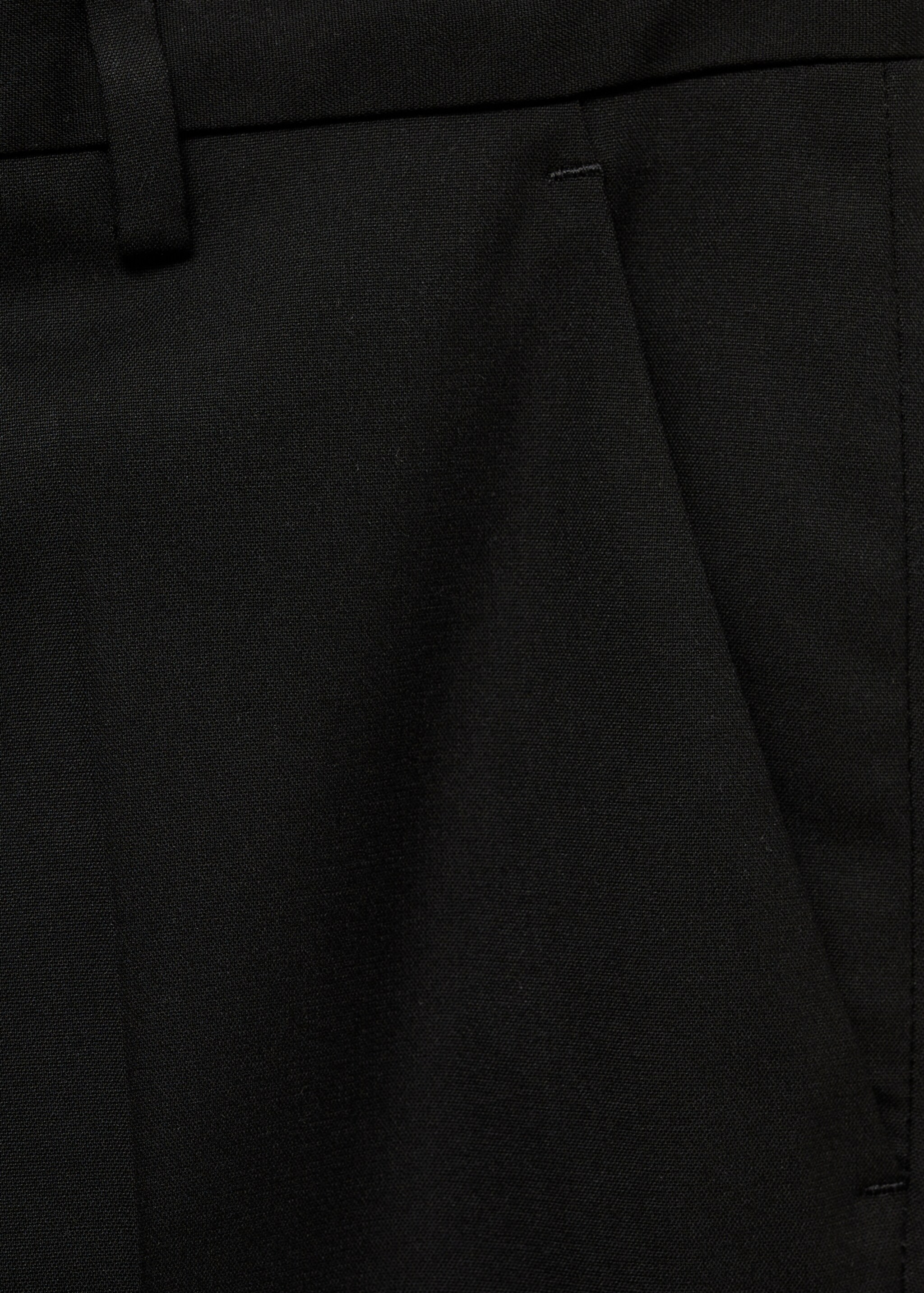 Pantalón traje slim fit - Detalle del artículo 0, Negro. Ref: 77034440-00.