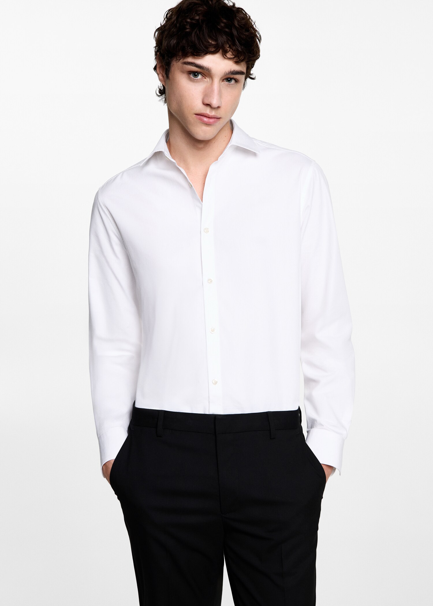 Pantalón traje slim fit - Detalle del artículo 1