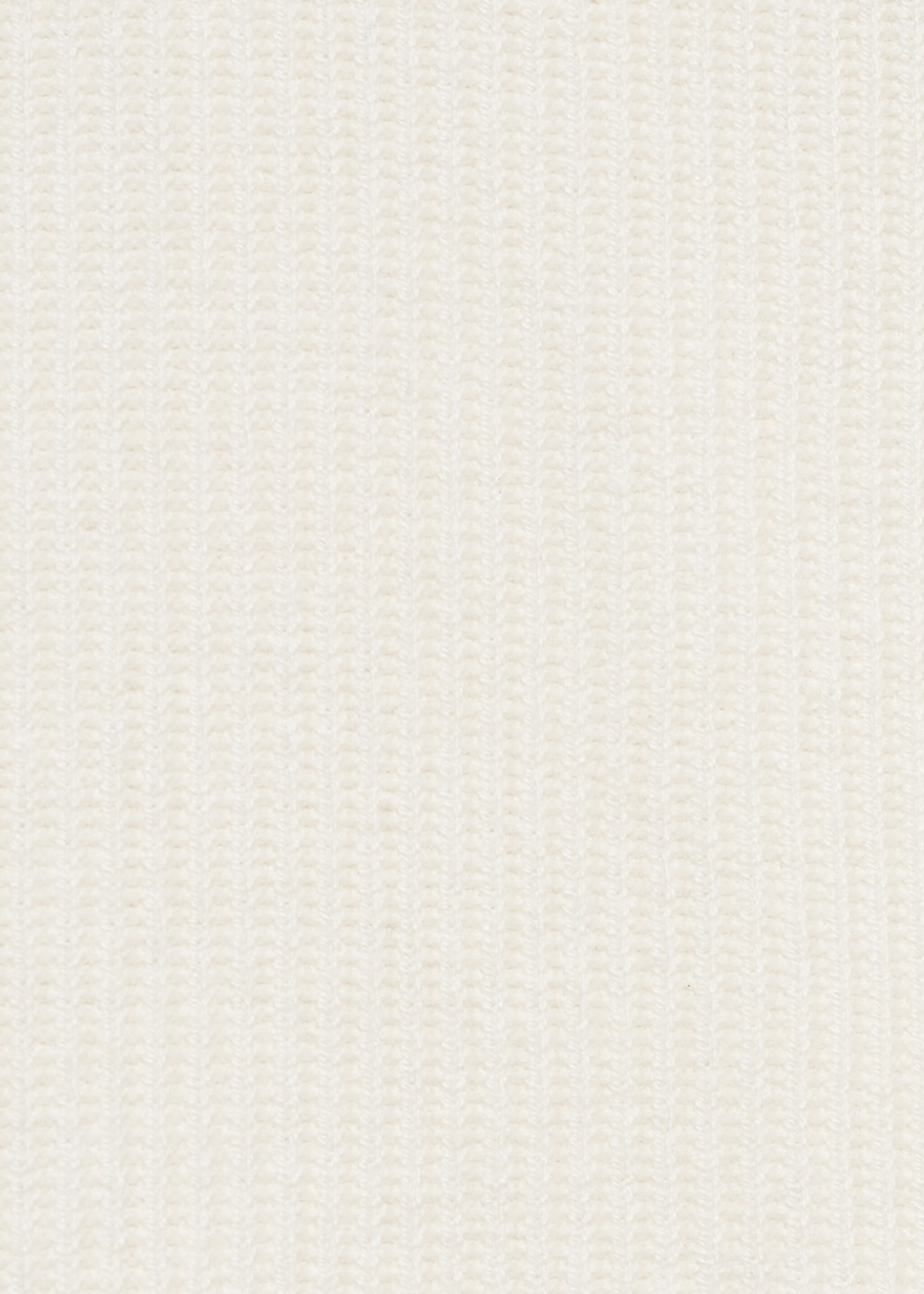 Jersey canalé cuello cremallera - Detalle del artículo 0, Blanco roto. Ref: 77034444-00.