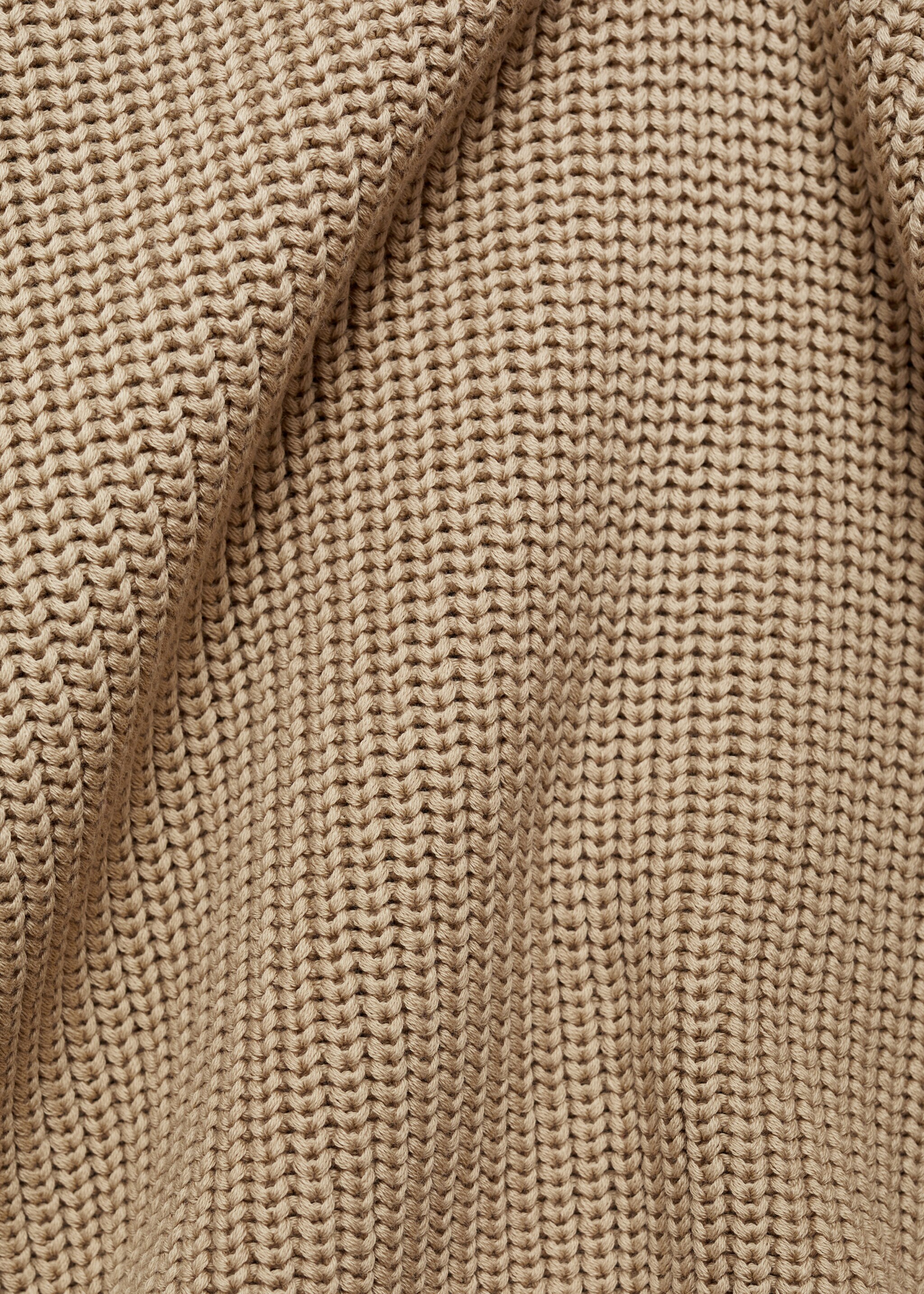 Pull-over polo maille épaisse côtelée - Détail de l'article 0, Gris clair/pastel. Ref: 77034446-00.