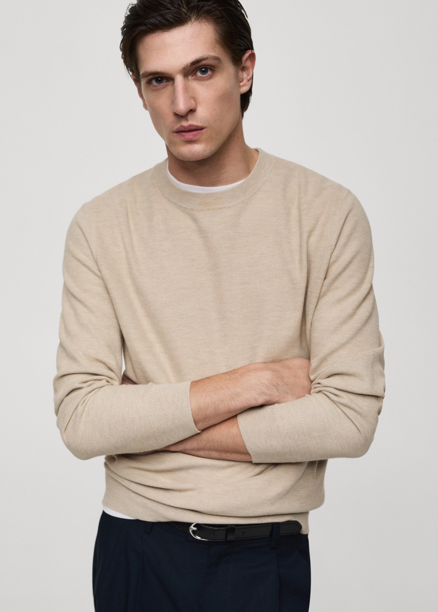 Pullover maglia sottile cotone - Dettaglio dell'articolo 2