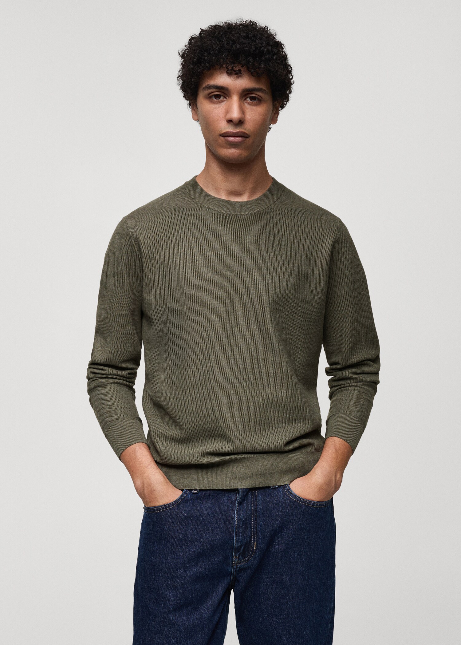 Pullover maglia sottile cotone - Piano medio