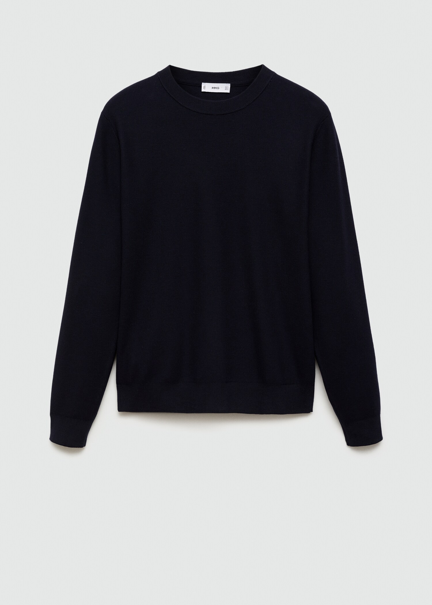 Pullover maglia sottile cotone - Articolo senza modello