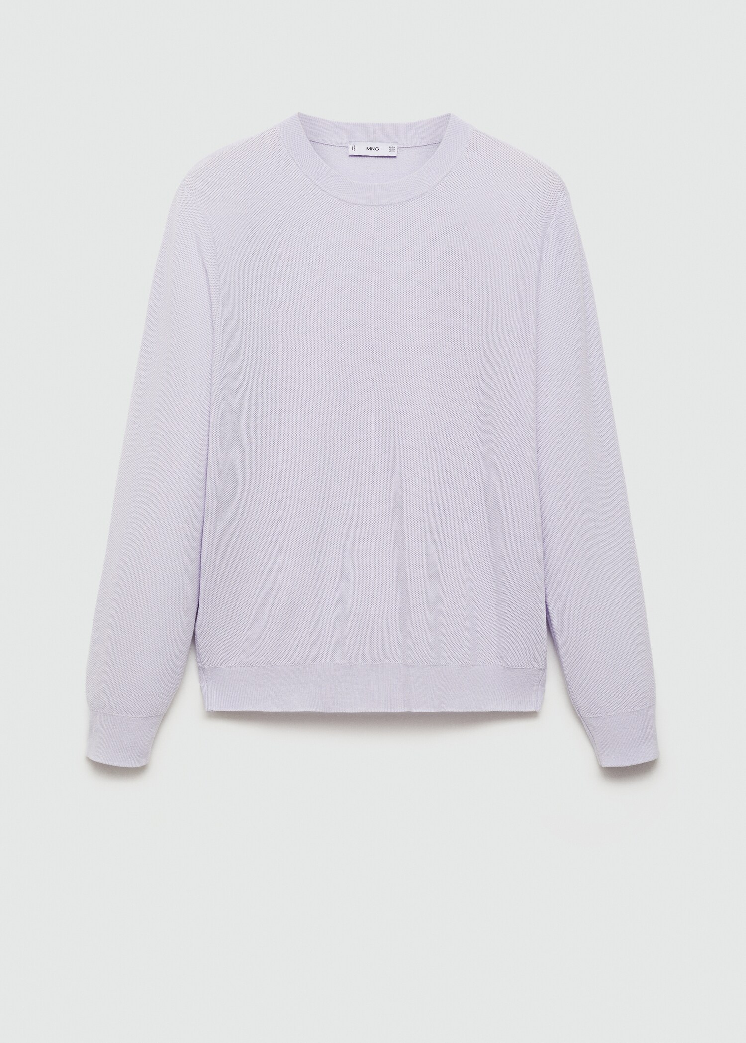 Pullover maglia sottile cotone - Articolo senza modello