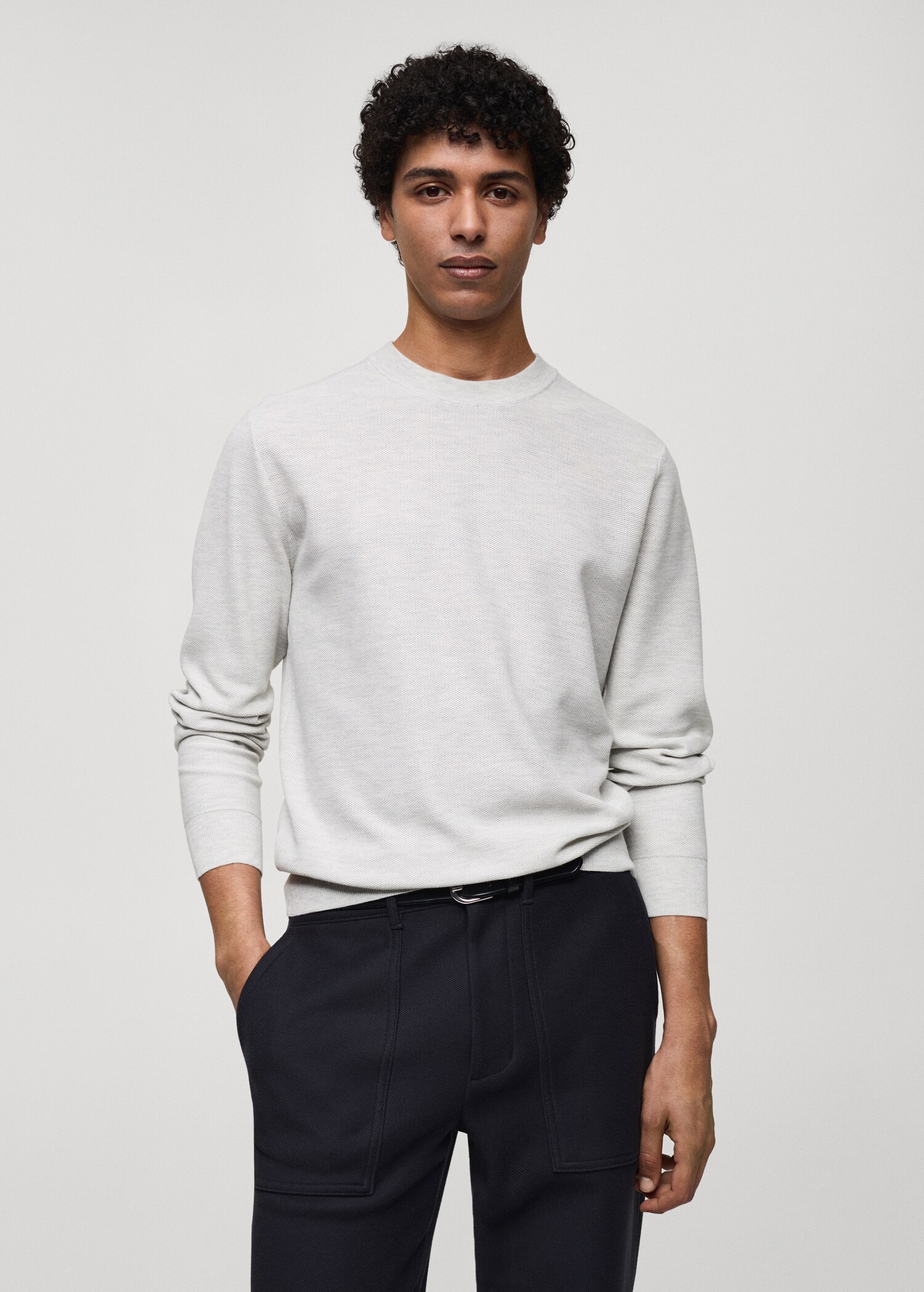 Pullover maglia sottile cotone - Piano medio