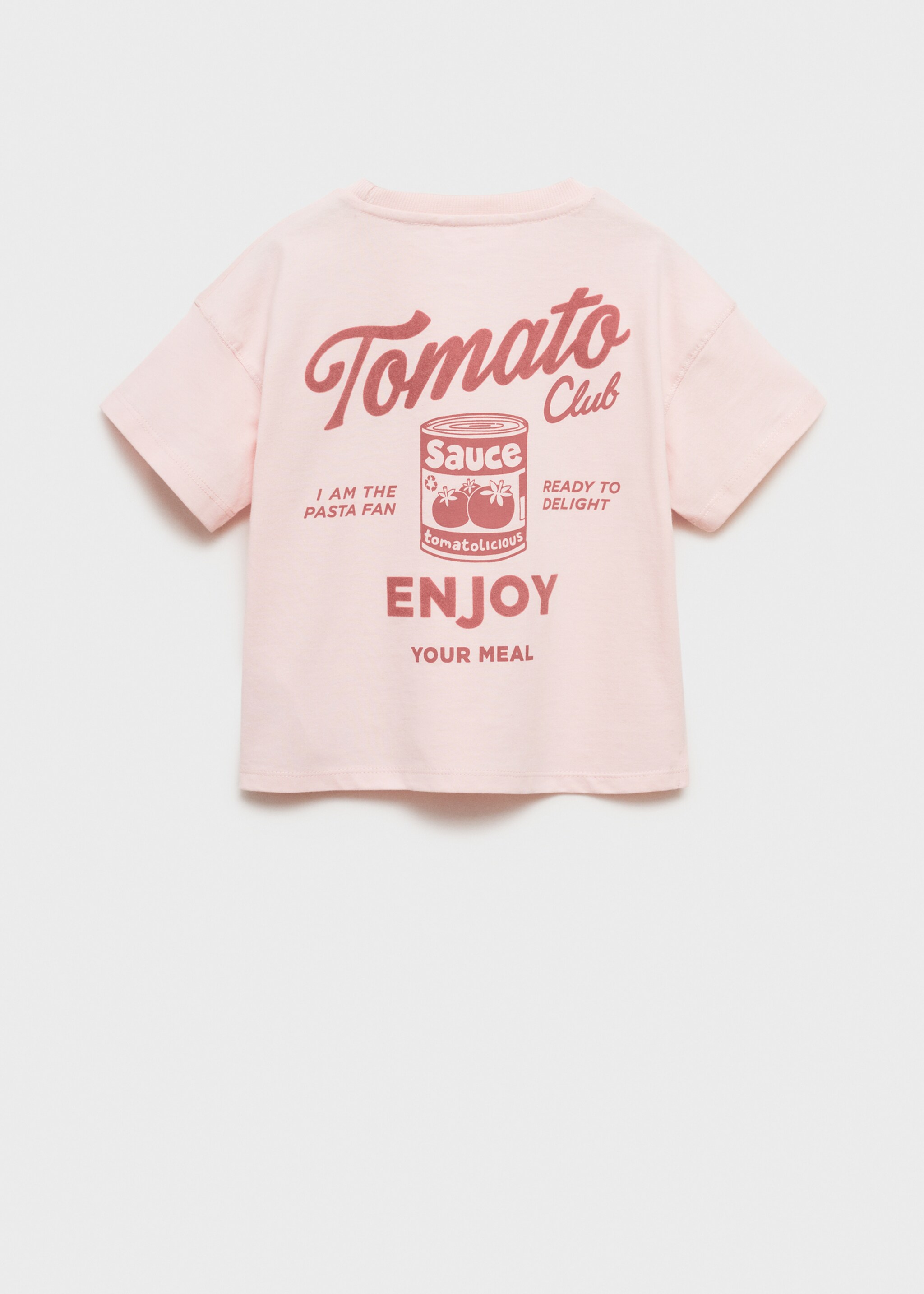 T-shirt estampada algodão - Verso do artigo