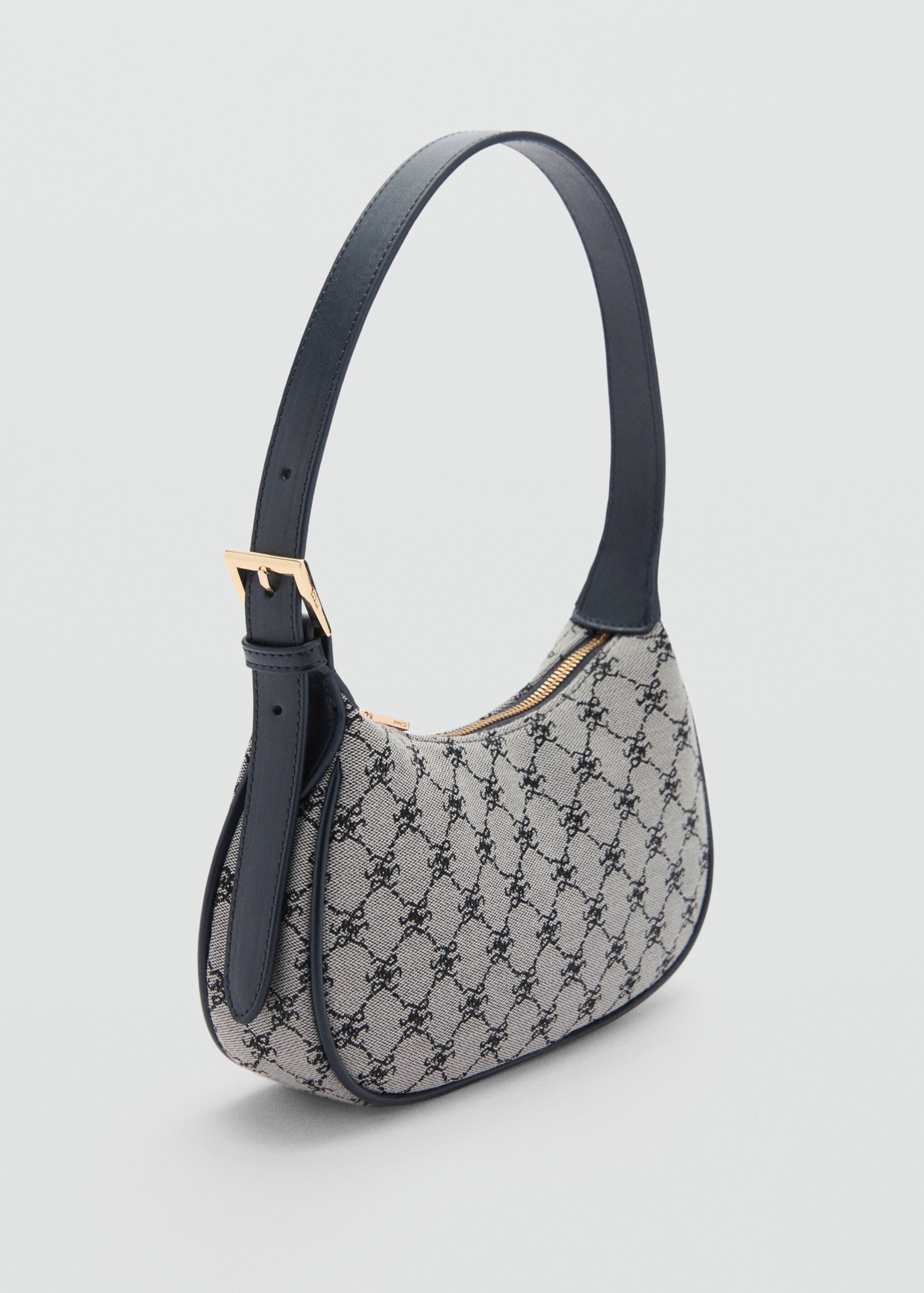 Shoulder bag with printed logo - Medium plane, Dark Navy. Ref: 77034451-00.