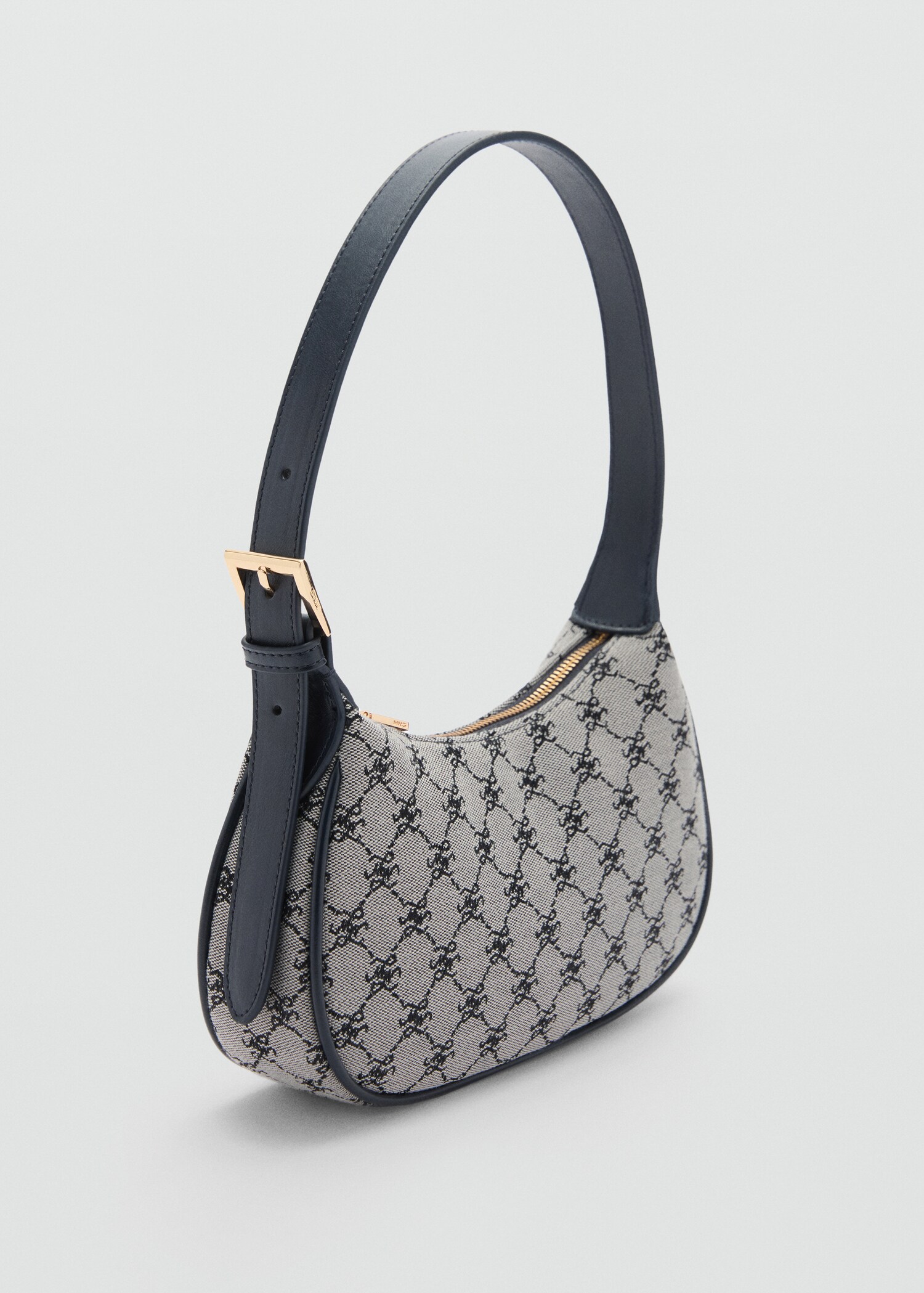 Sac porté épaule imprimé logo - Plan moyen