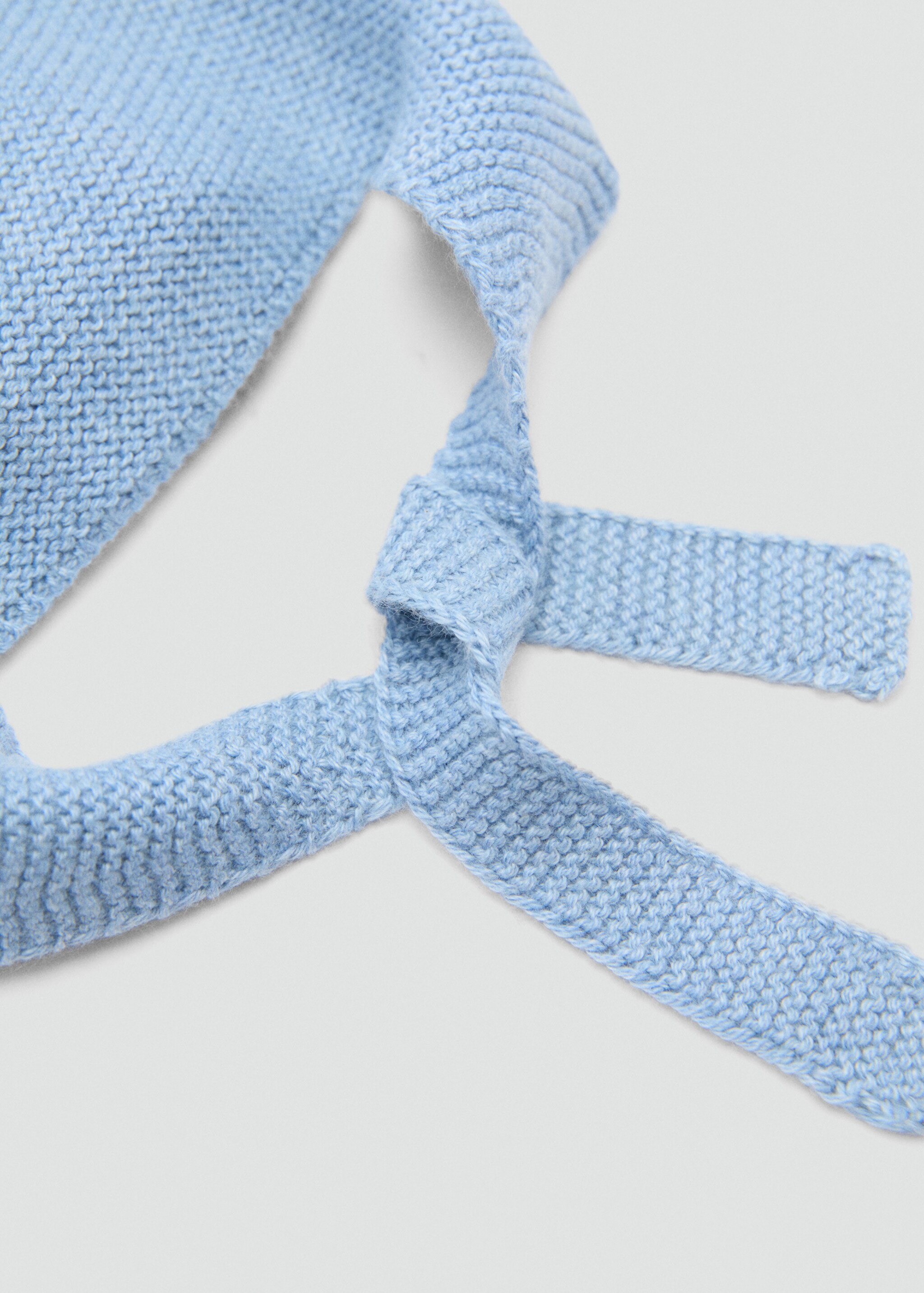 Pom pom cable-knit beanie - Medium plane