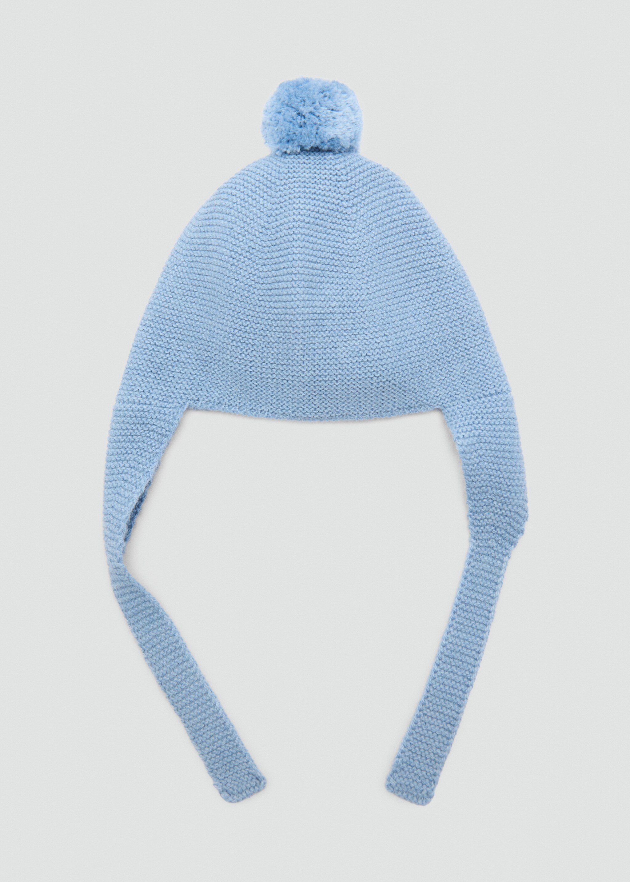 Pom pom cable-knit beanie - Article without model