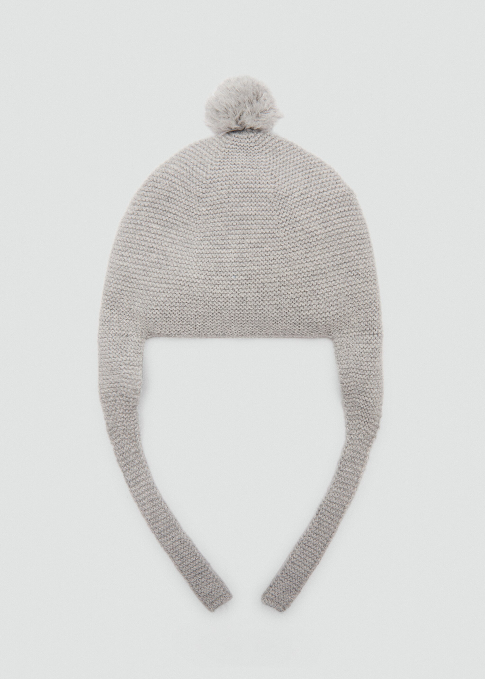 Pom pom cable-knit beanie - Article without model