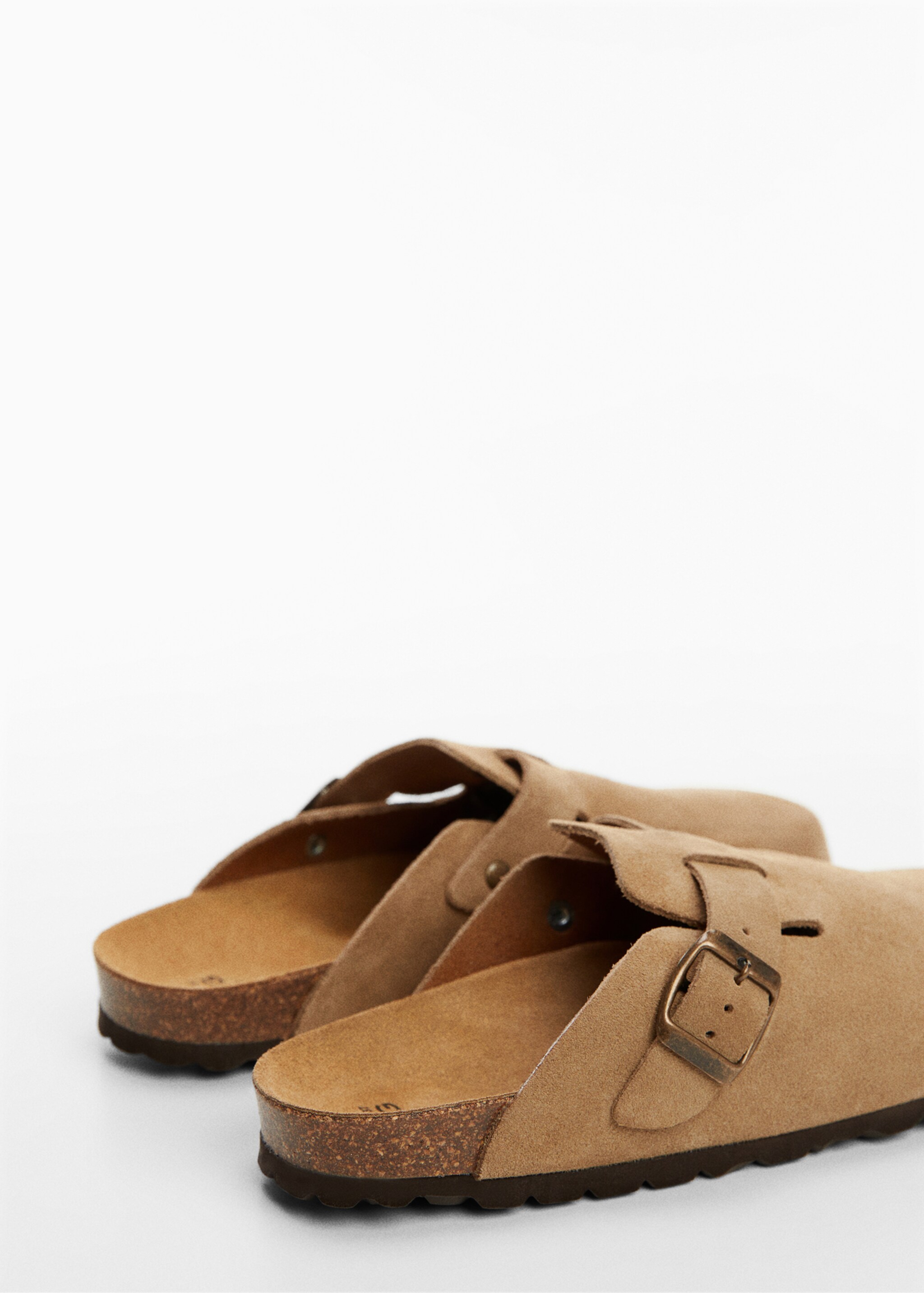 Leder-Clogs mit Schnalle - Detail des Artikels 1