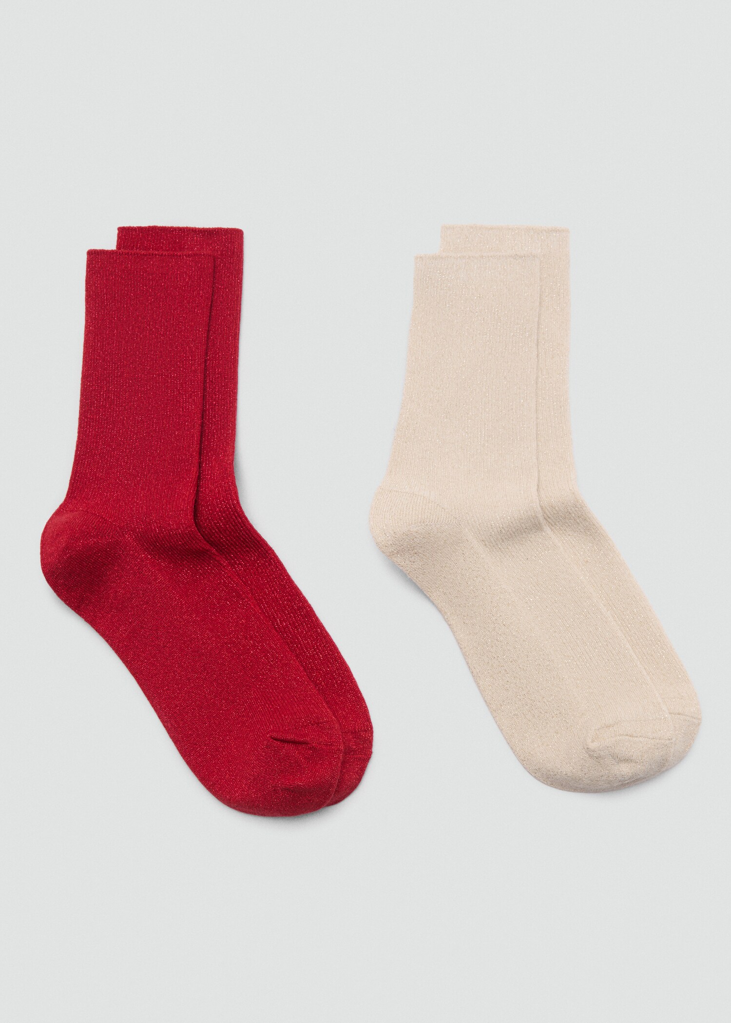 2 pack lurex socks - Article without model