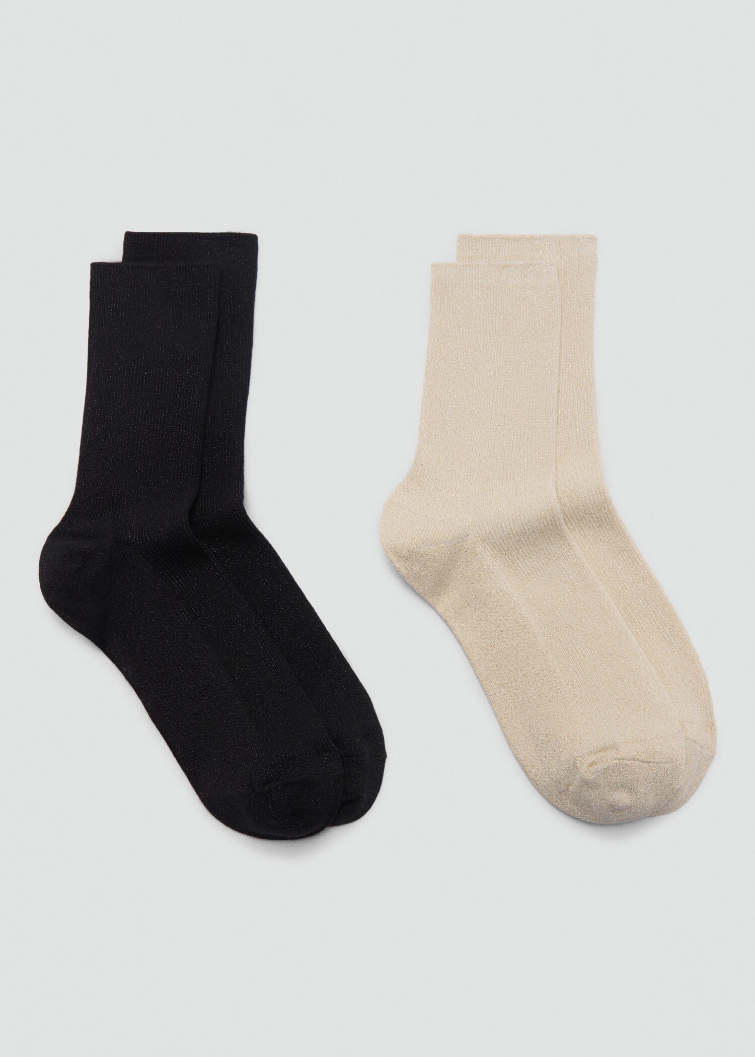 2 pack lurex socks - Article without model