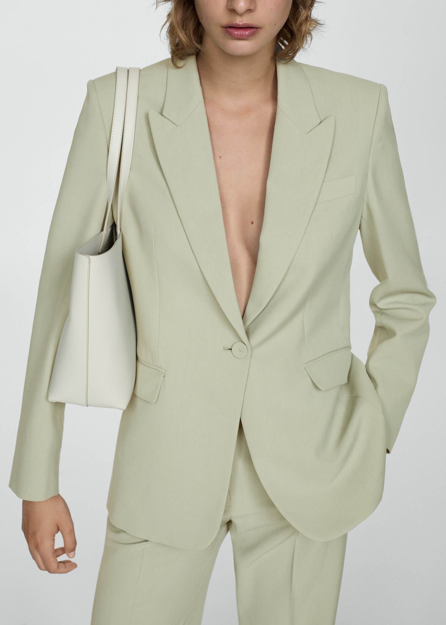 Lyocell suit jacket - Medium plane