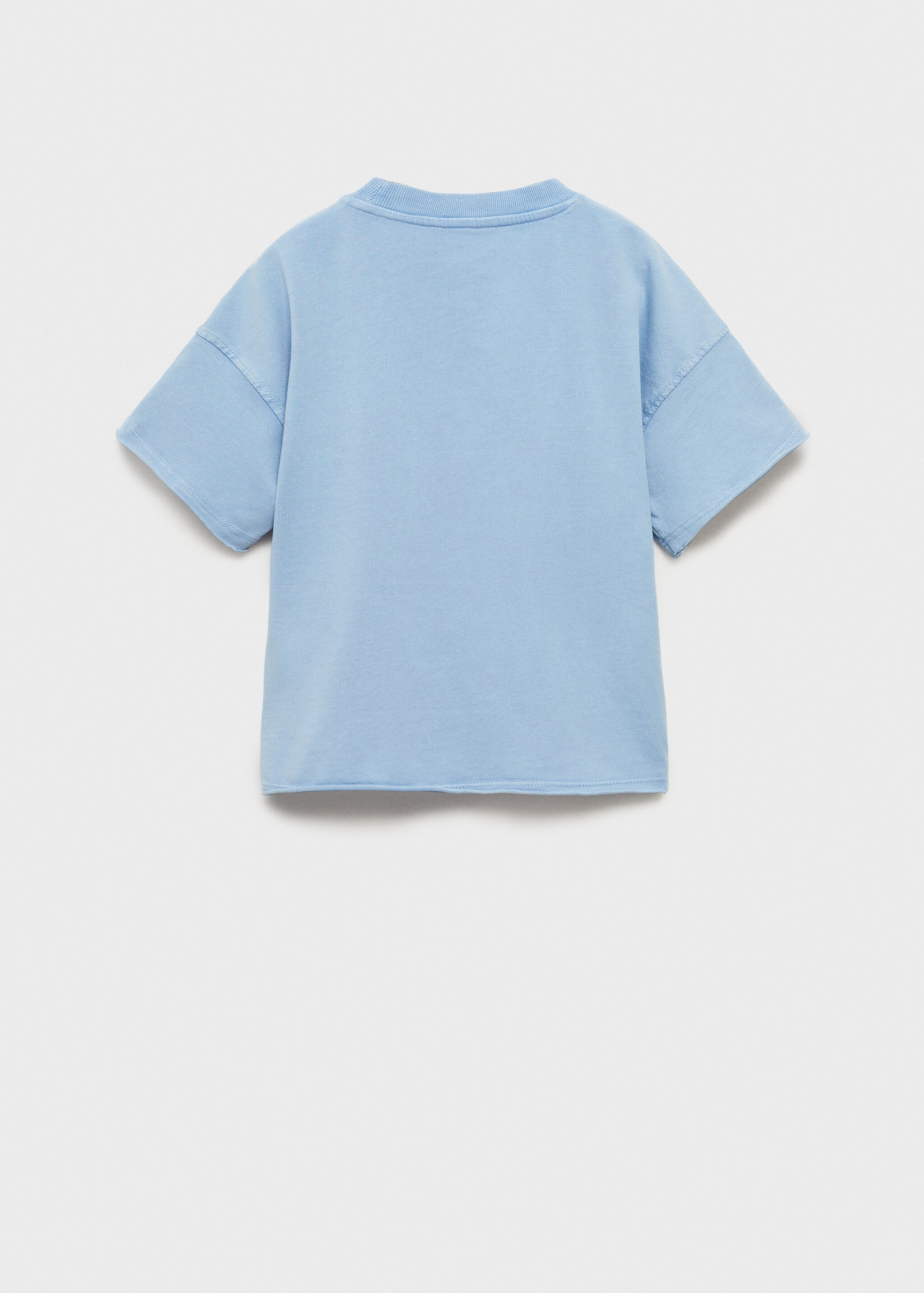 Surf printed t-shirt - Reverse of the article