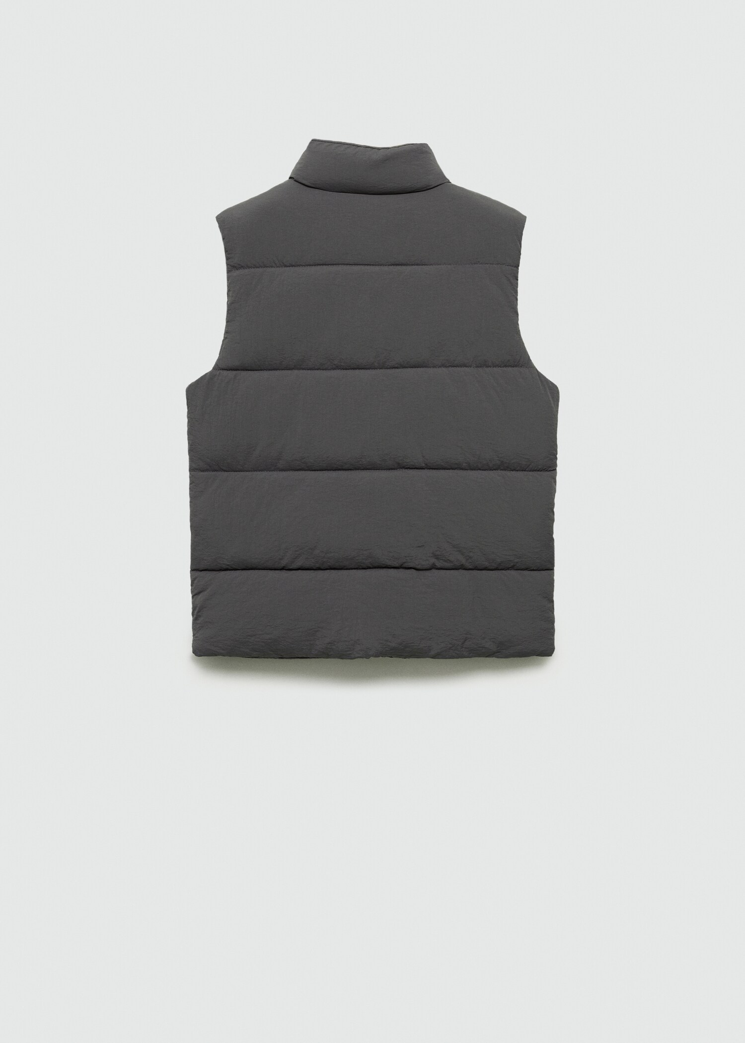 Quilted vest with pockets - Reverse of the article