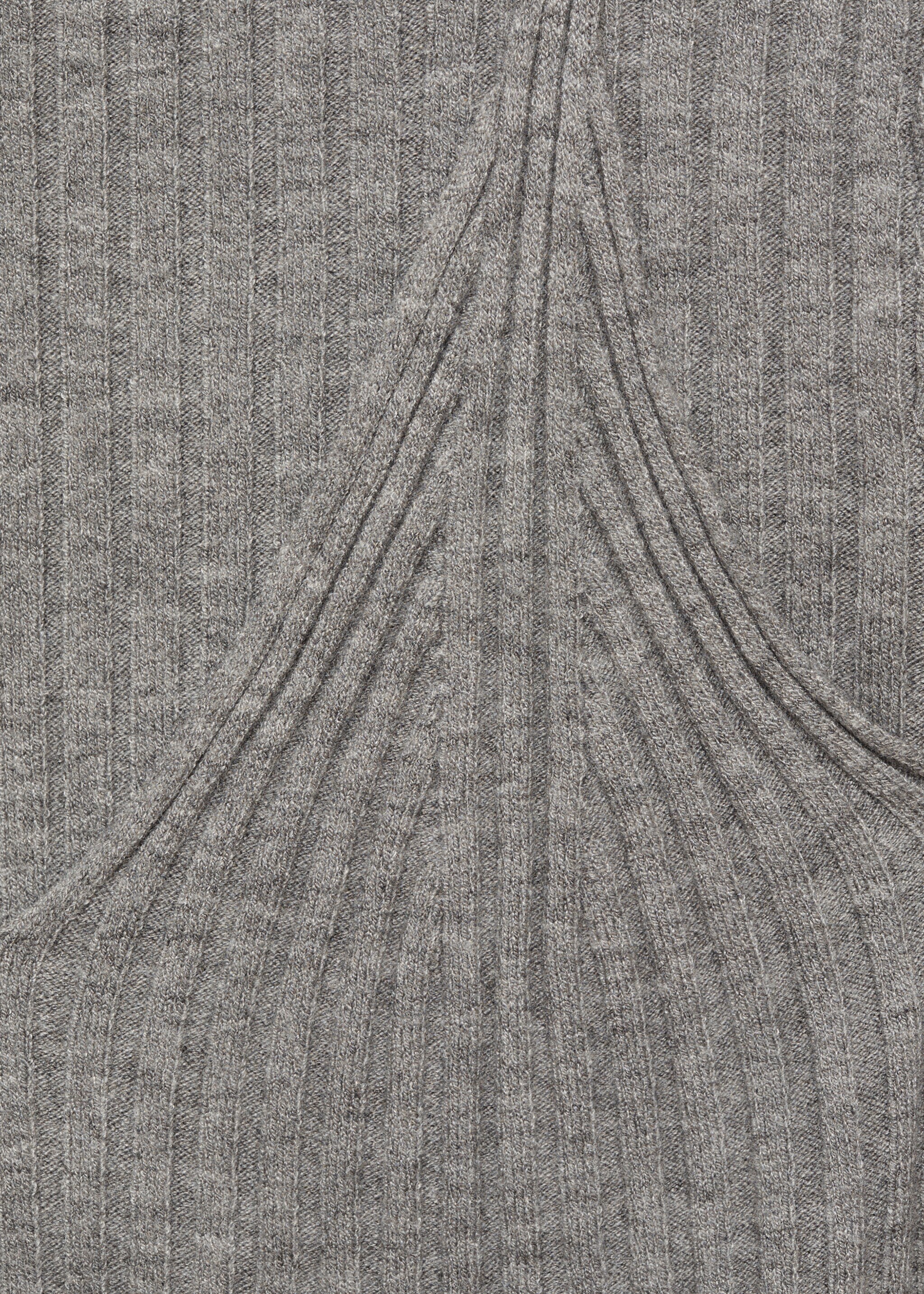 Rippstrick-Pullover-Top - Detail des Artikels 8, Grau. Ref: 77034783-00.