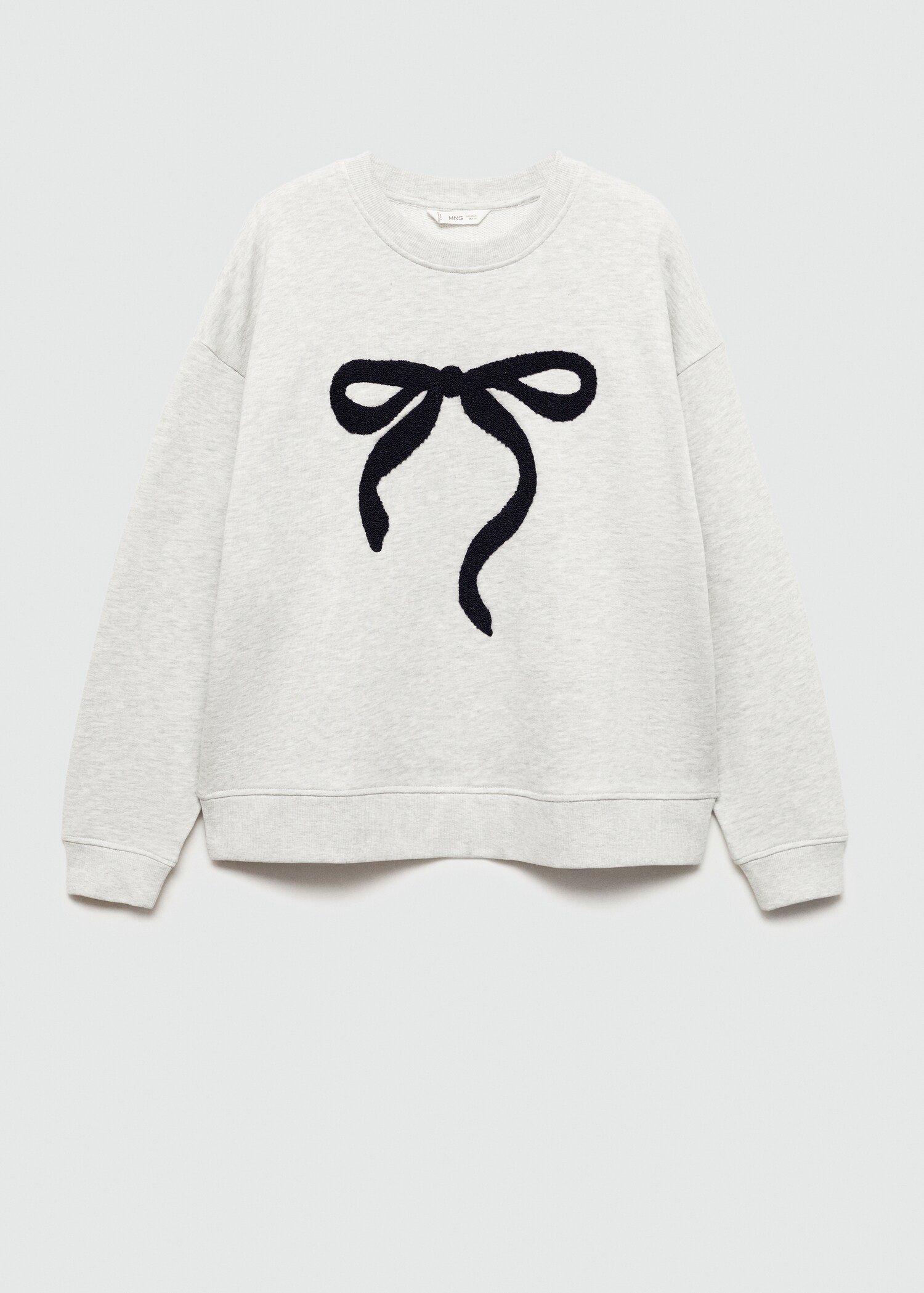 Embossed design sweatshirt - Article without model