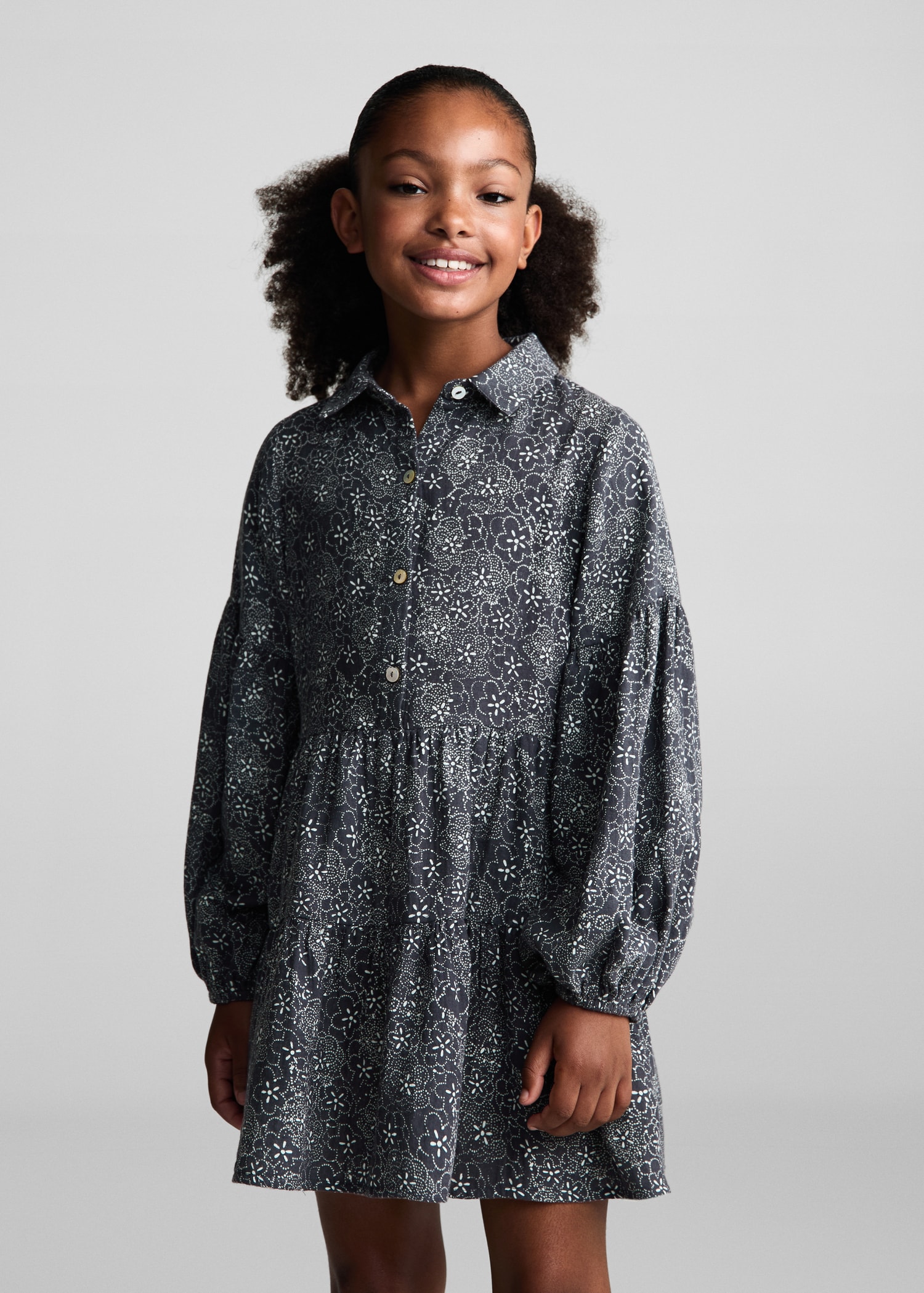 Vestido estampado floral MANGO OUTLET