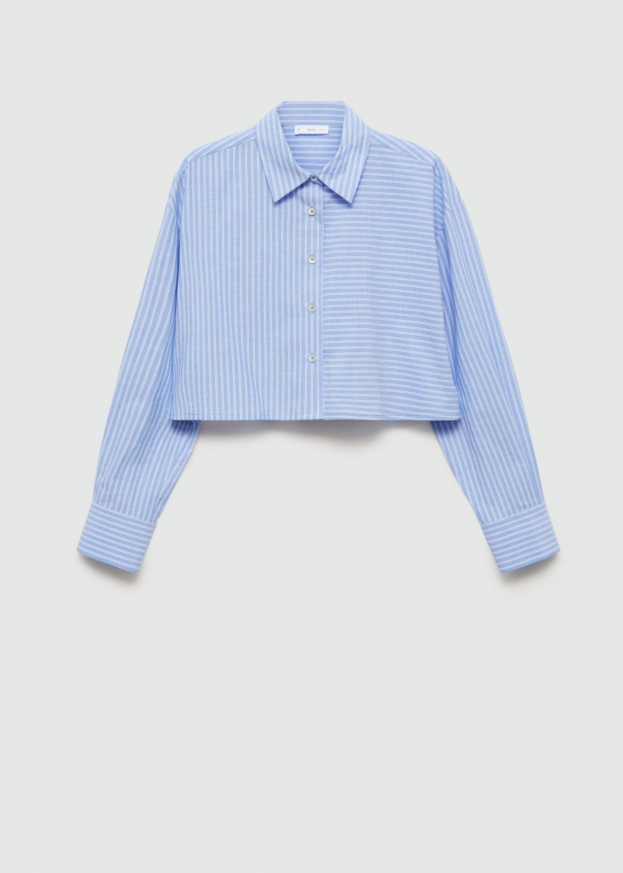 Chemise rayures combinées - Article sans modèle