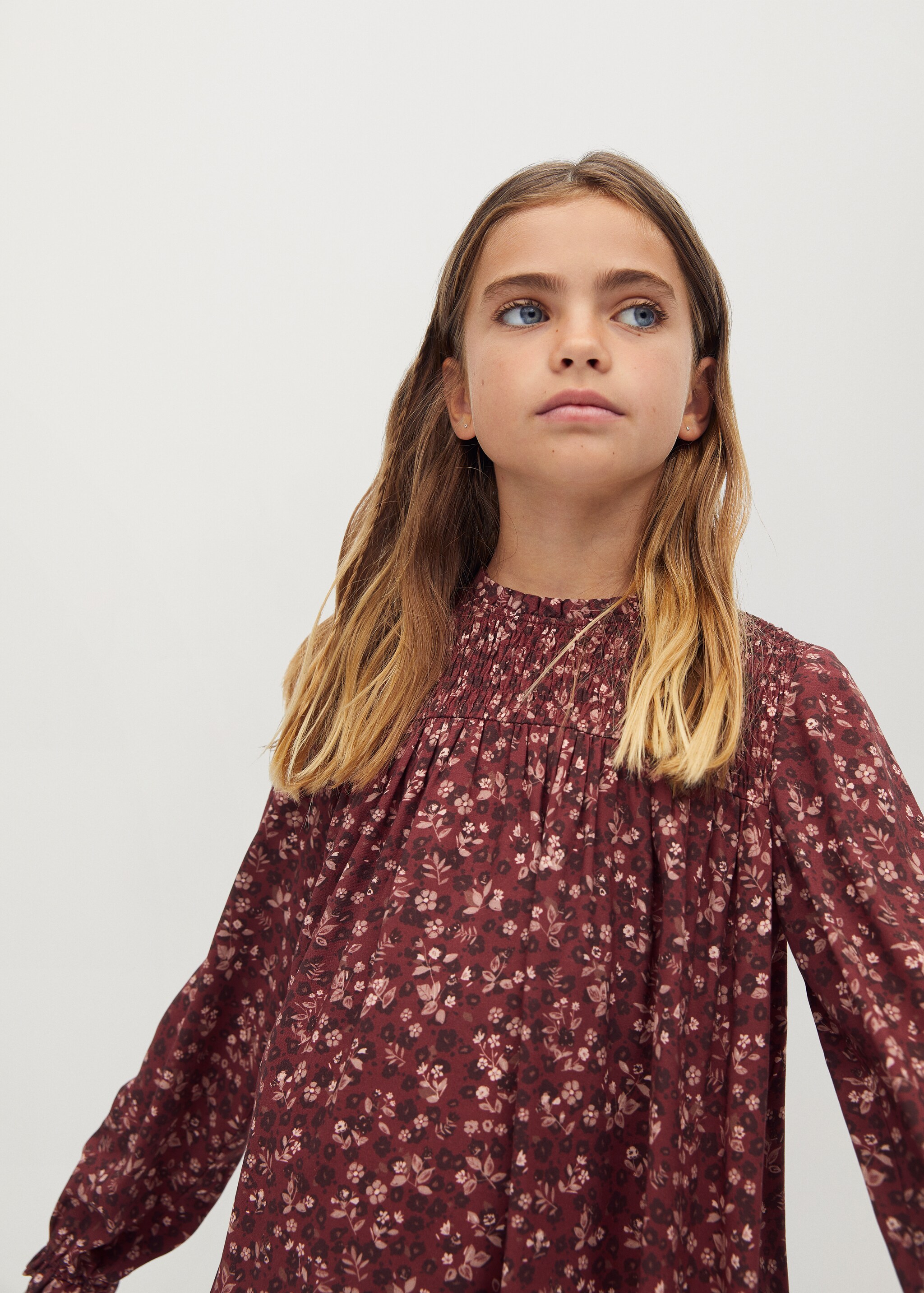 Flowy flower printed dress - Details of the article 3