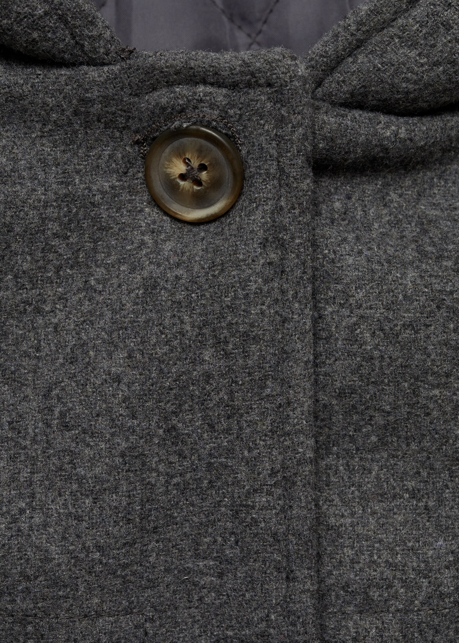 Abric caputxa llana alamares - Detall de l'article 0