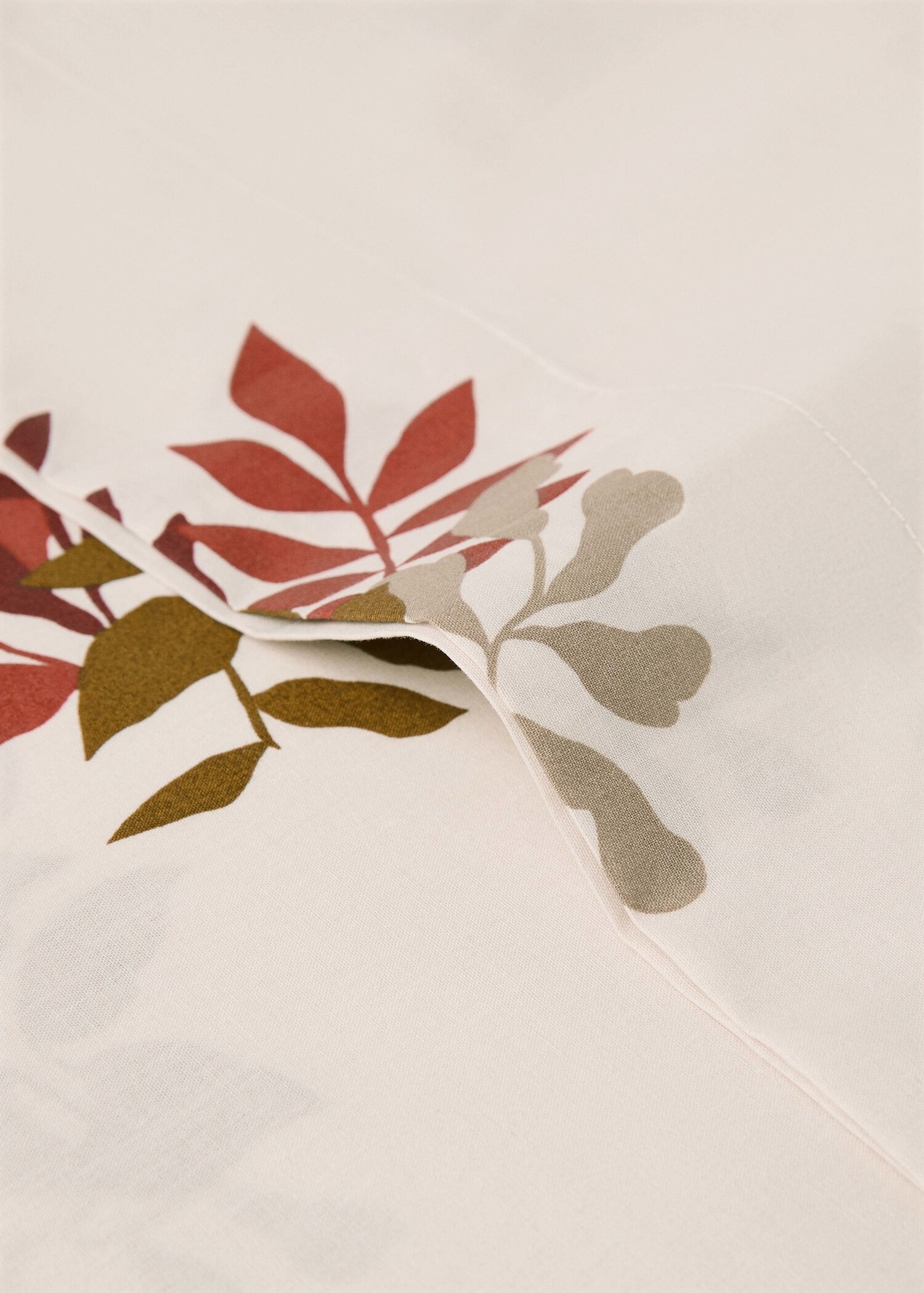 Funda almohada 100% algodón flores 45x110cm - Detalle del artículo 2