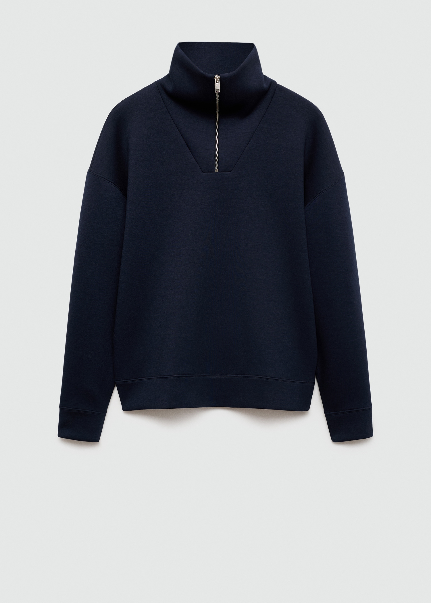 Relaxed-Fit-Sweatshirt mit Reißverschluss - Artikel ohne Model