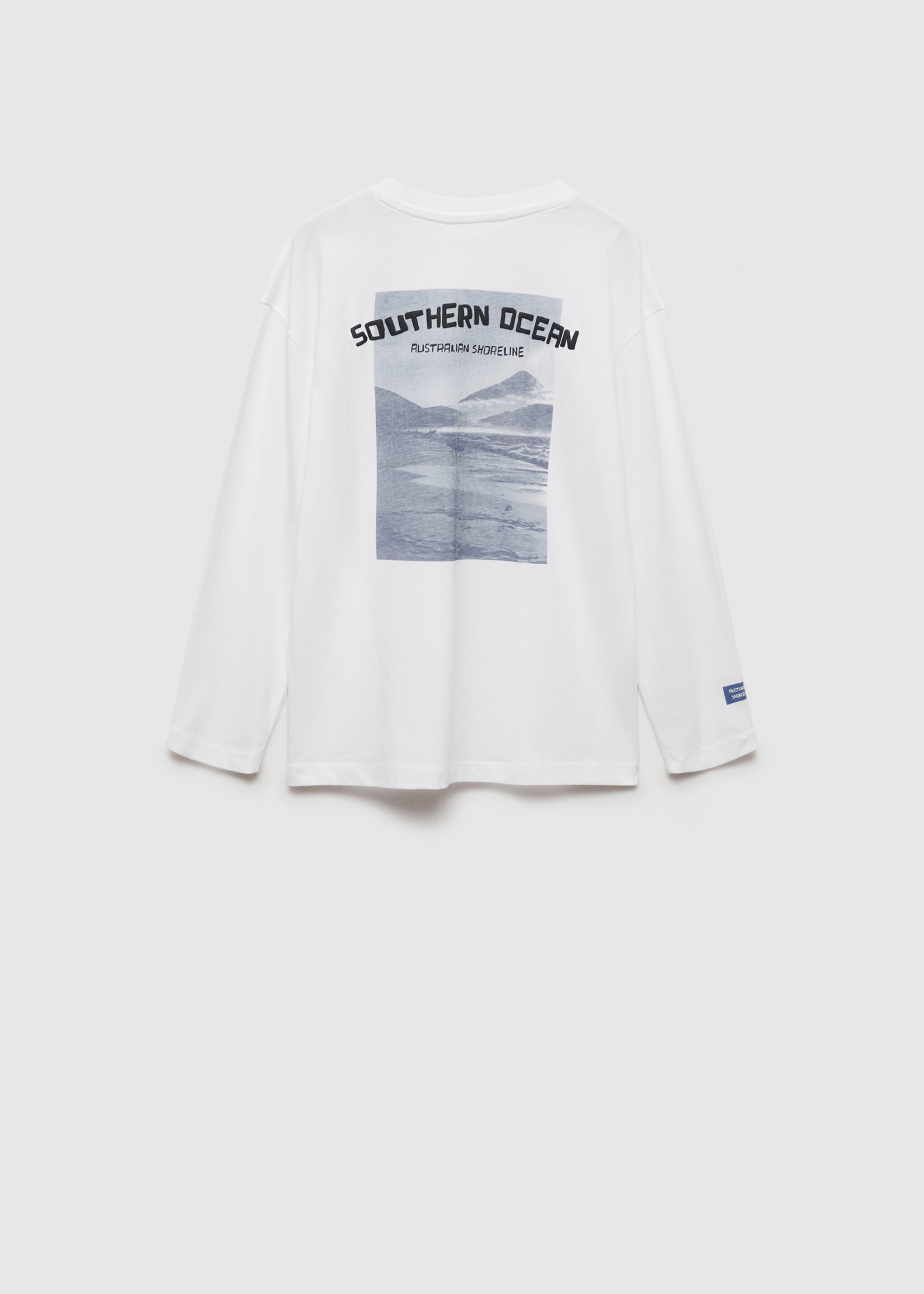 Printed long sleeve t-shirt - Reverse of the article