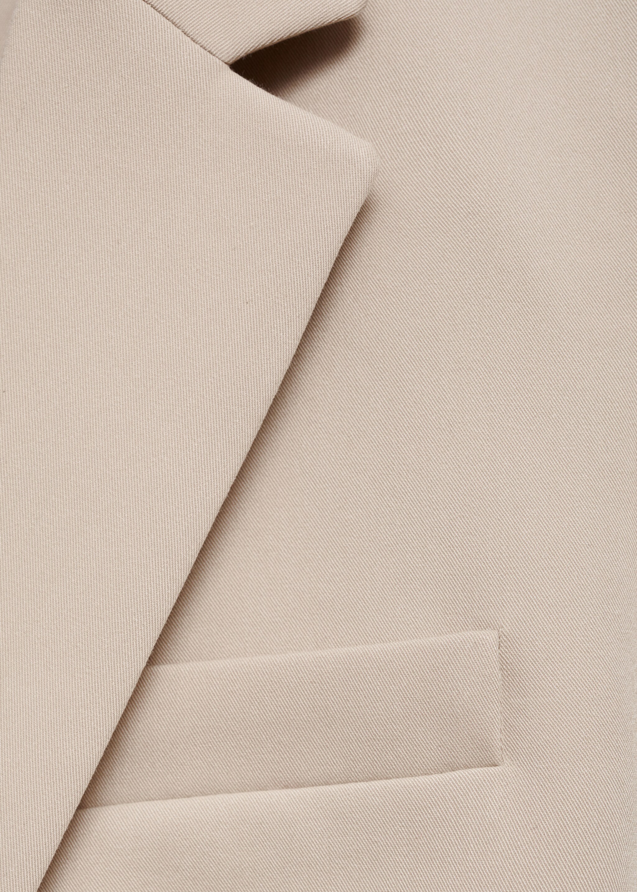 Taillierter Anzugblazer - Detail des Artikels 0, Hellgrau/Pastellgrau. Ref: 77035655-00.