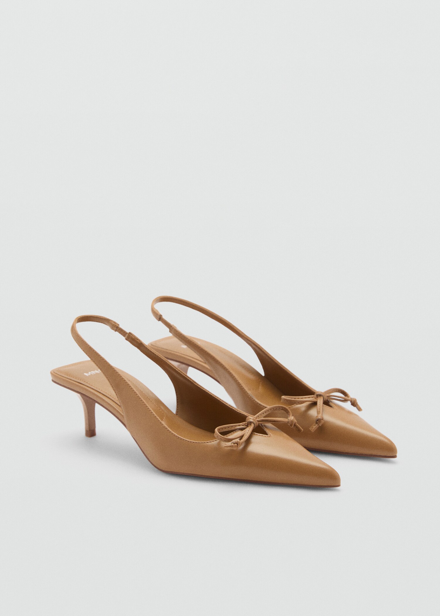 Kitten shoes with bow detail - Medium plane