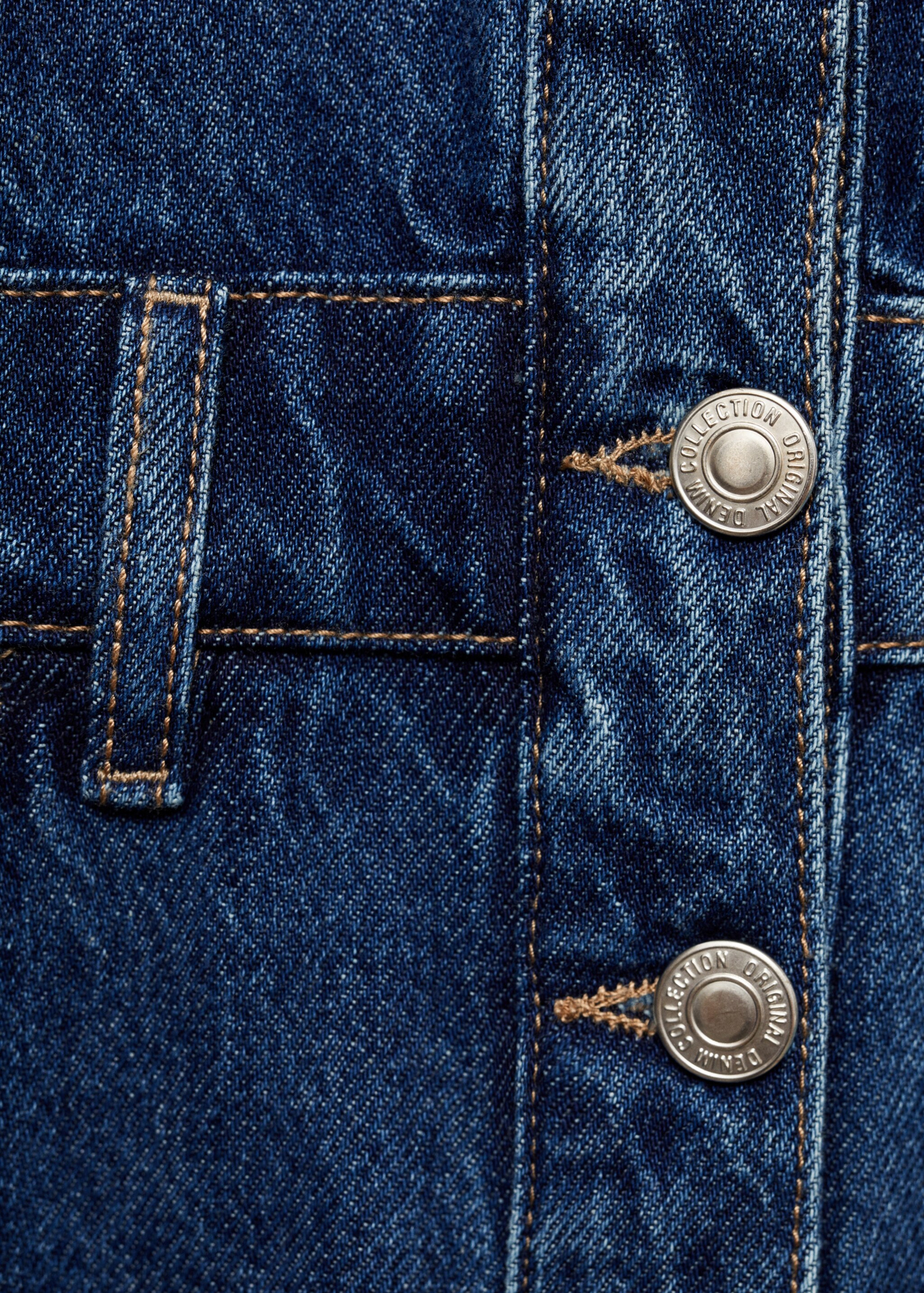 Combi-pantalon en jean - Détail de l'article 0, Bleu foncé. Ref: 77035668-00.