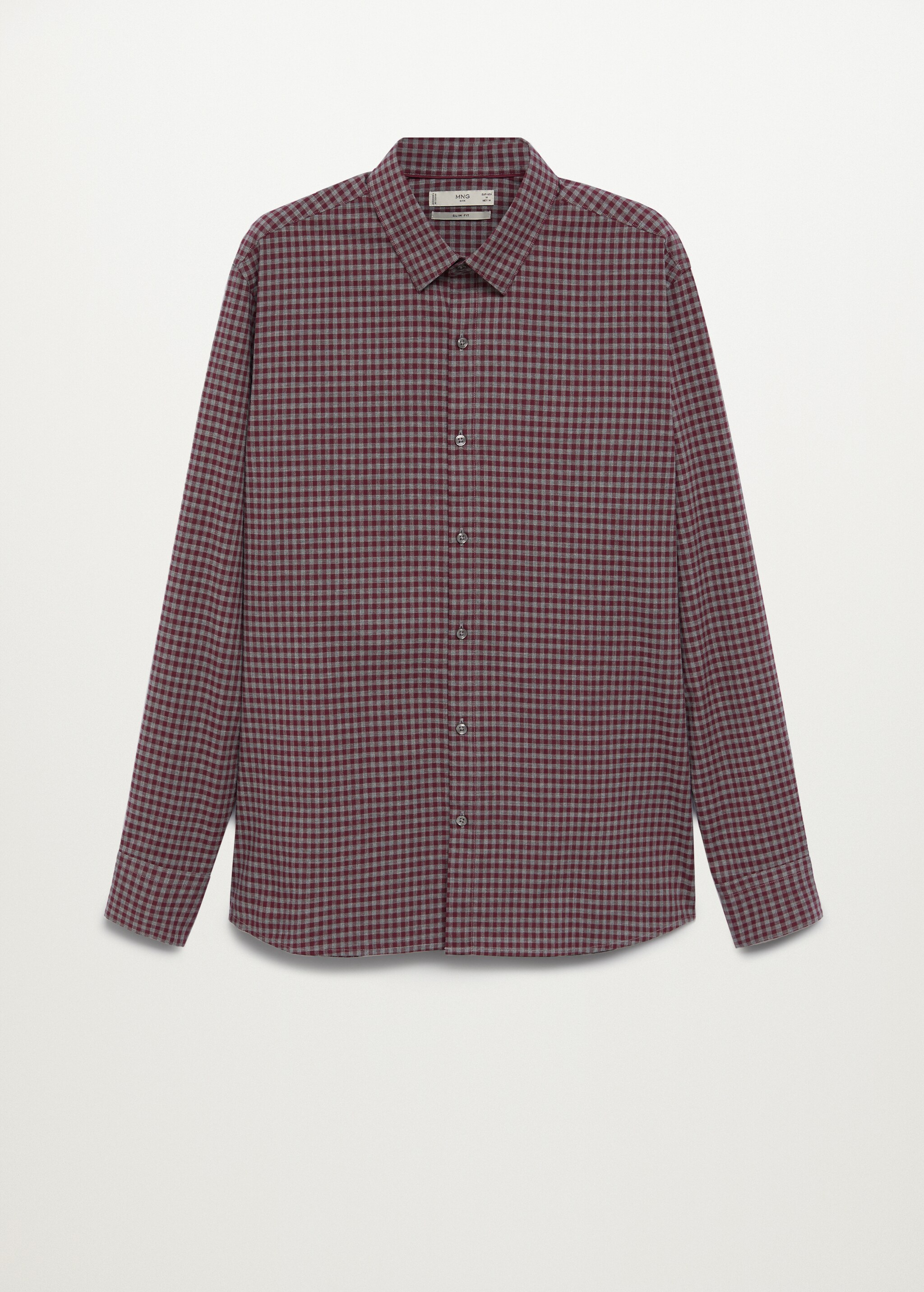 Camisa slim fit cuadro vichy - Artículo sin modelo