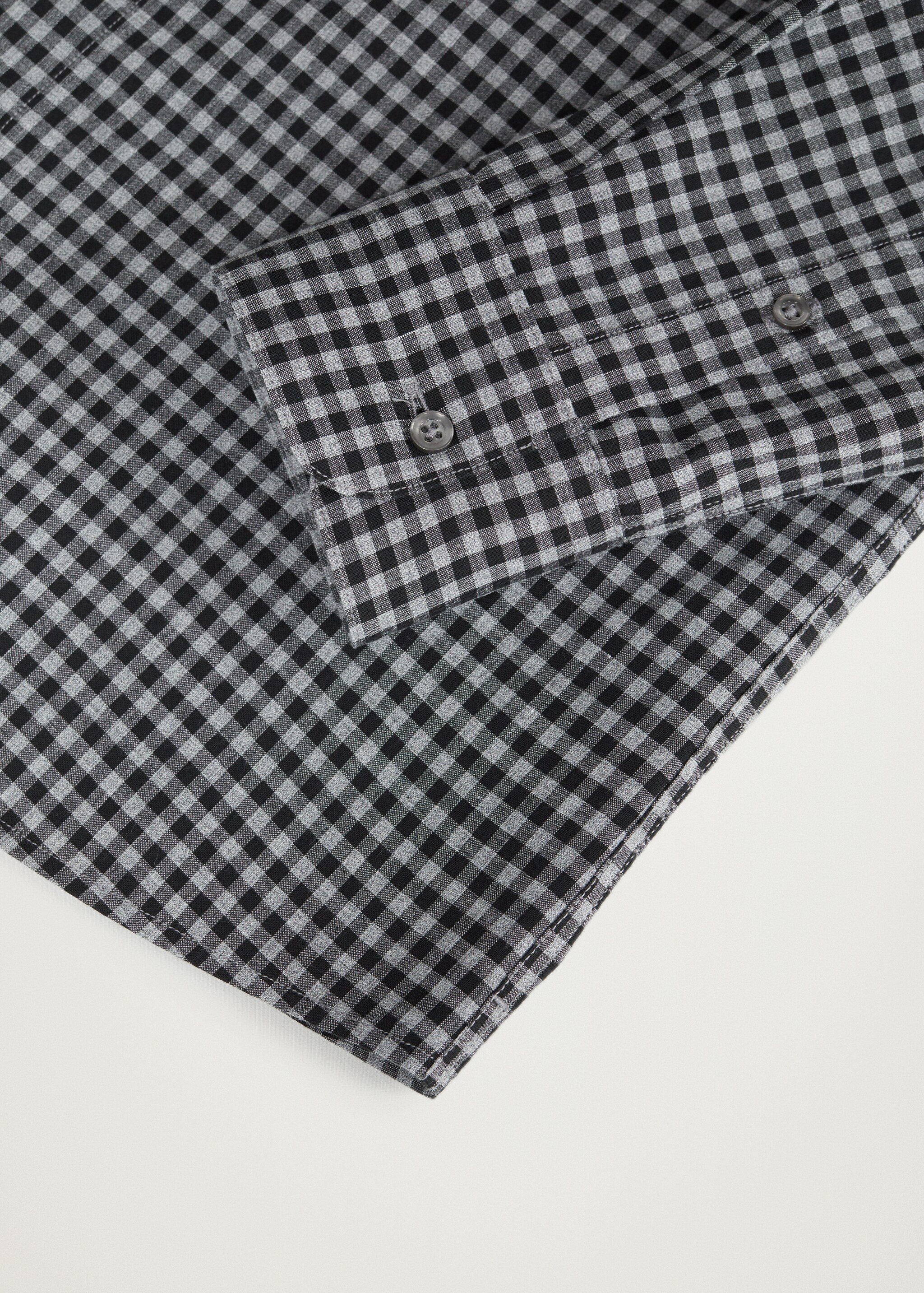 Camisa slim fit cuadro vichy - Detalle del artículo 7