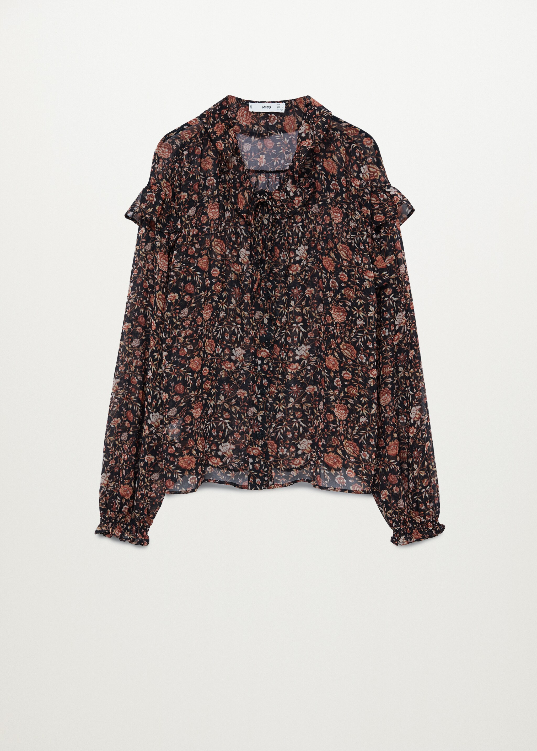 Blusa estampado floral - Artículo sin modelo