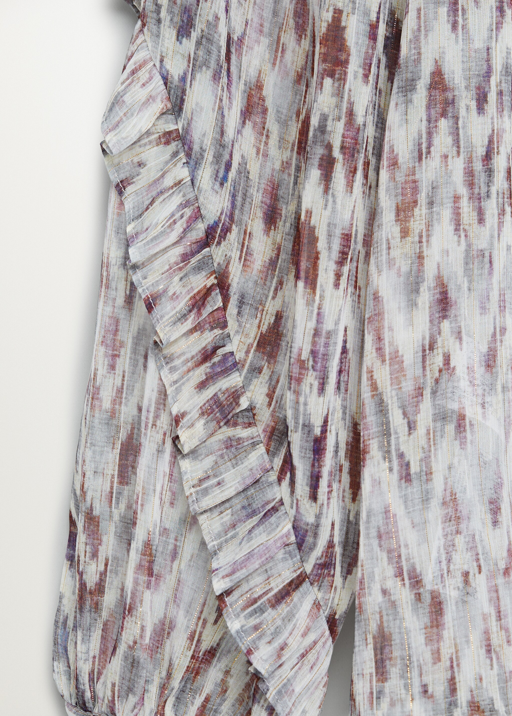 Blusa estampada volantes - Detalle del artículo 8