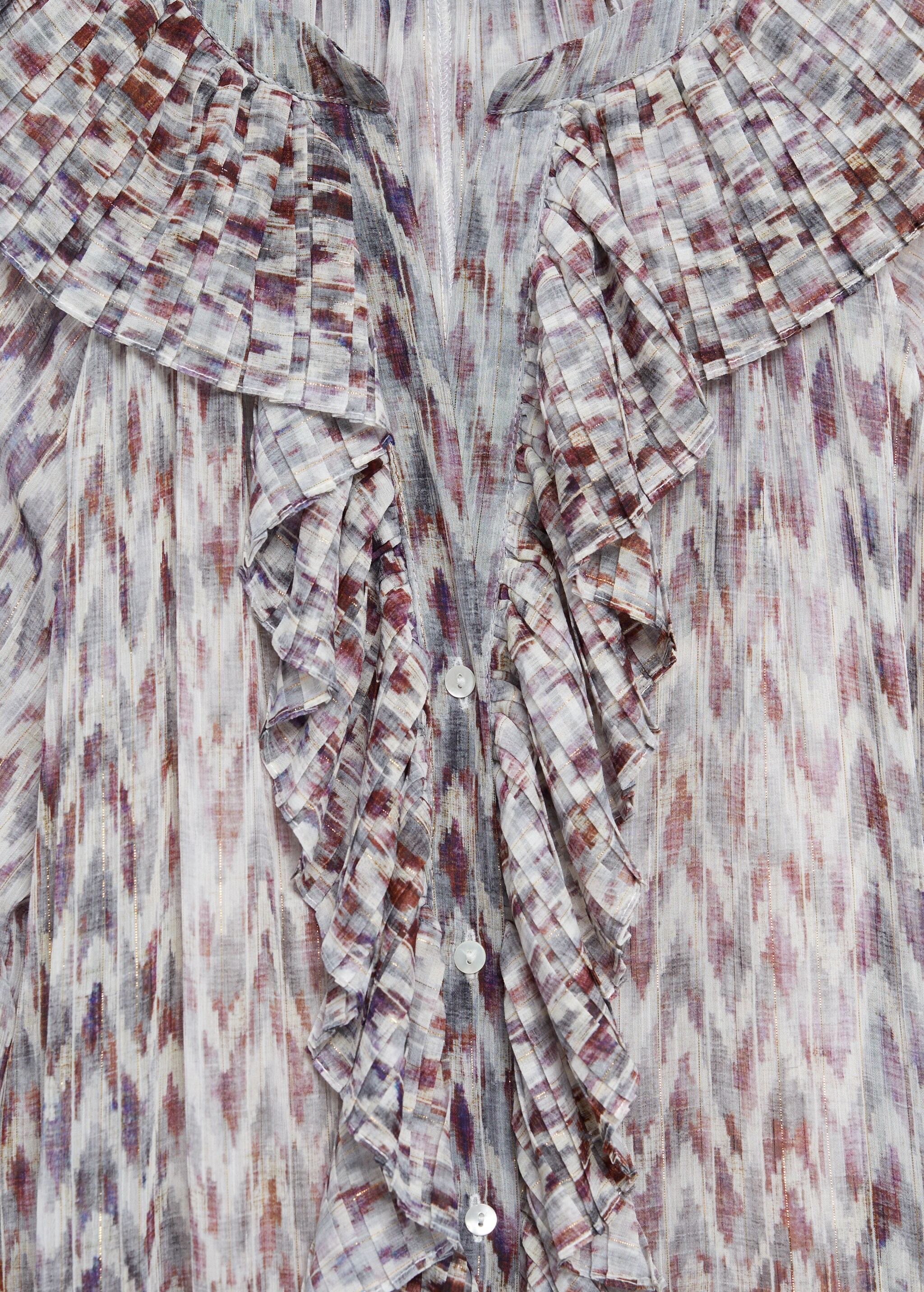 Chaqueta tweed cremallera - Detalle del artículo 8