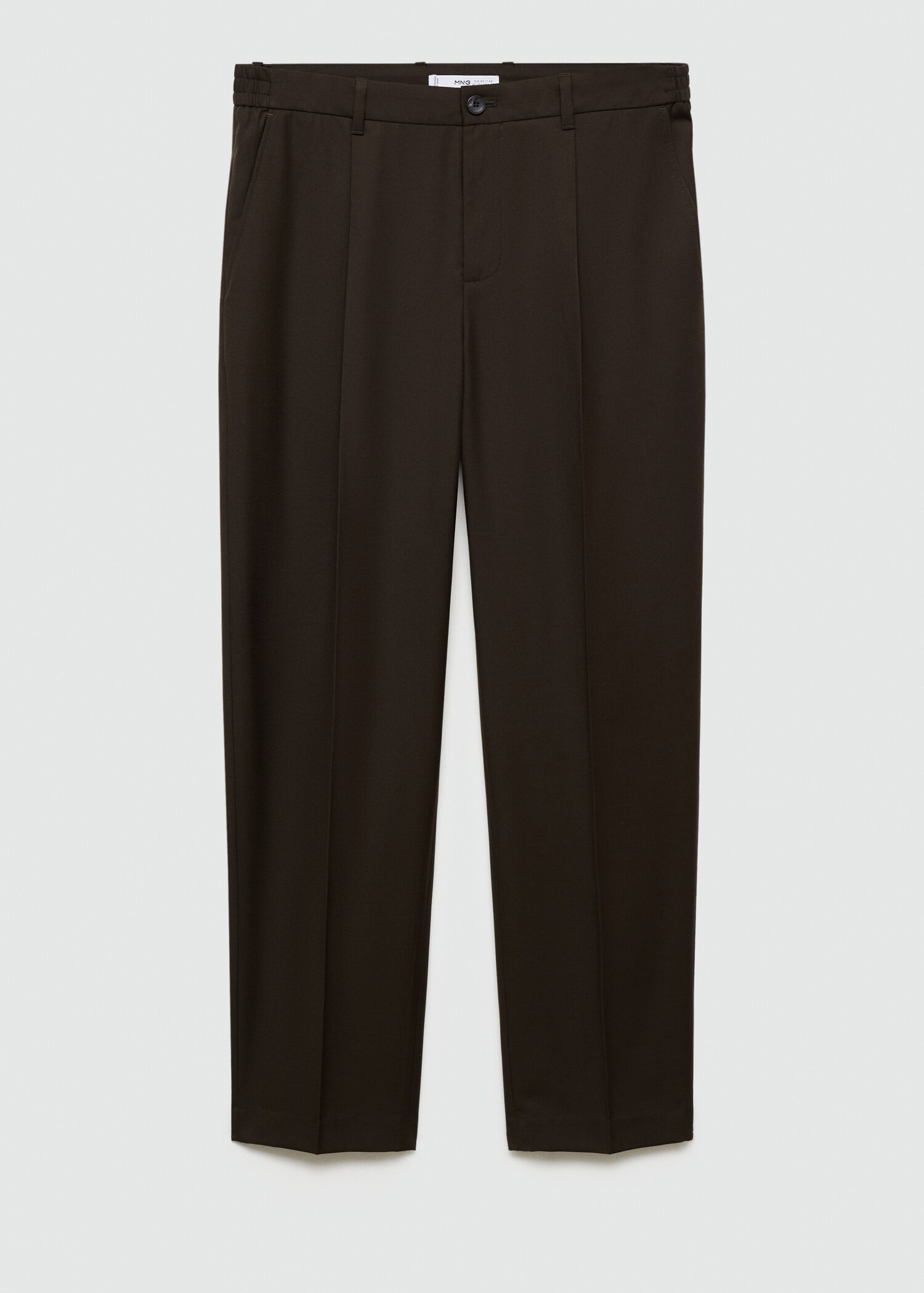 Regular-fit pleated trousers - Article without model