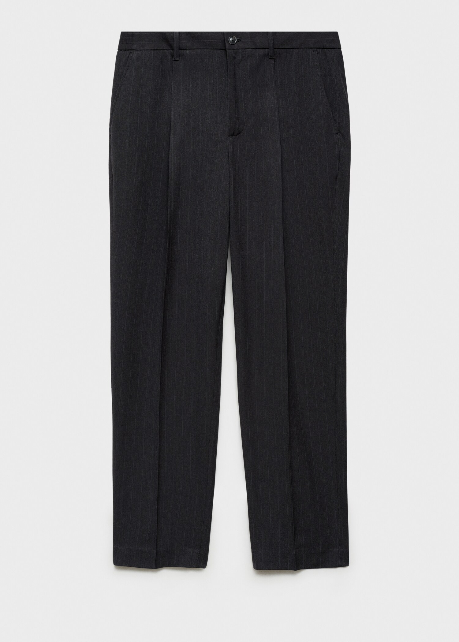 Regular-fit pleated trousers - Article without model