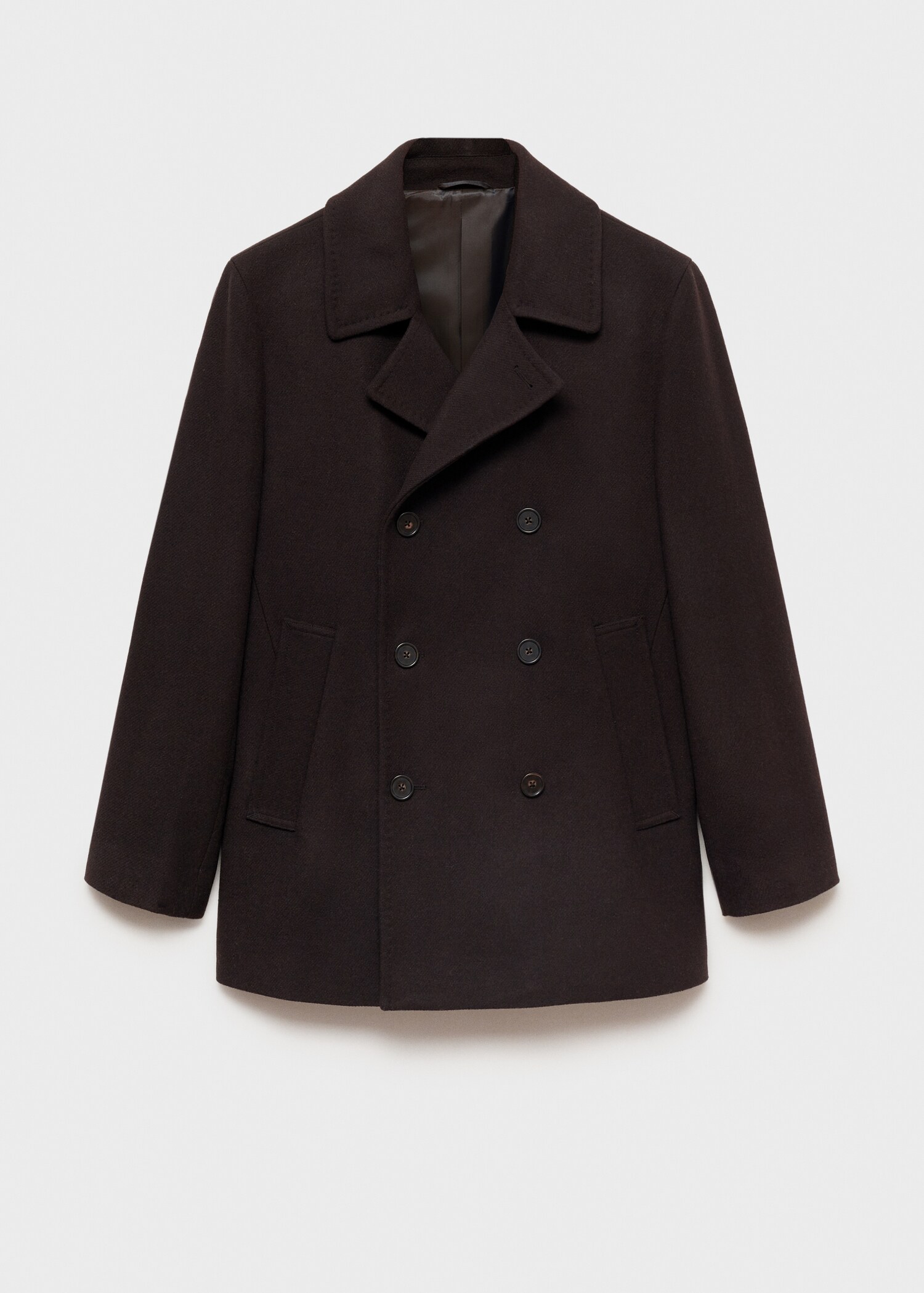 Manteau laine croisé boutons - Article sans modèle
