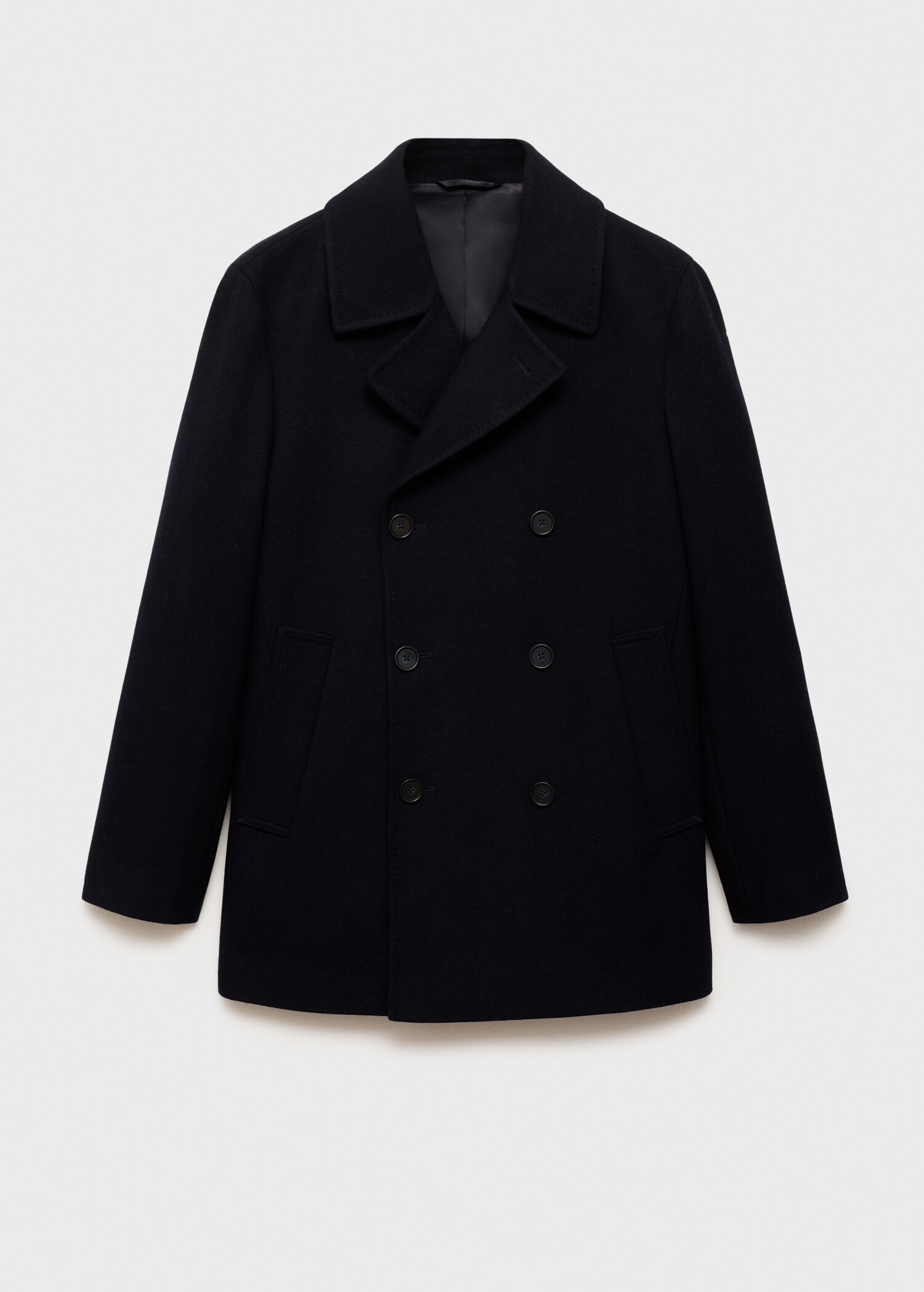 Manteau laine croisé boutons - Article sans modèle