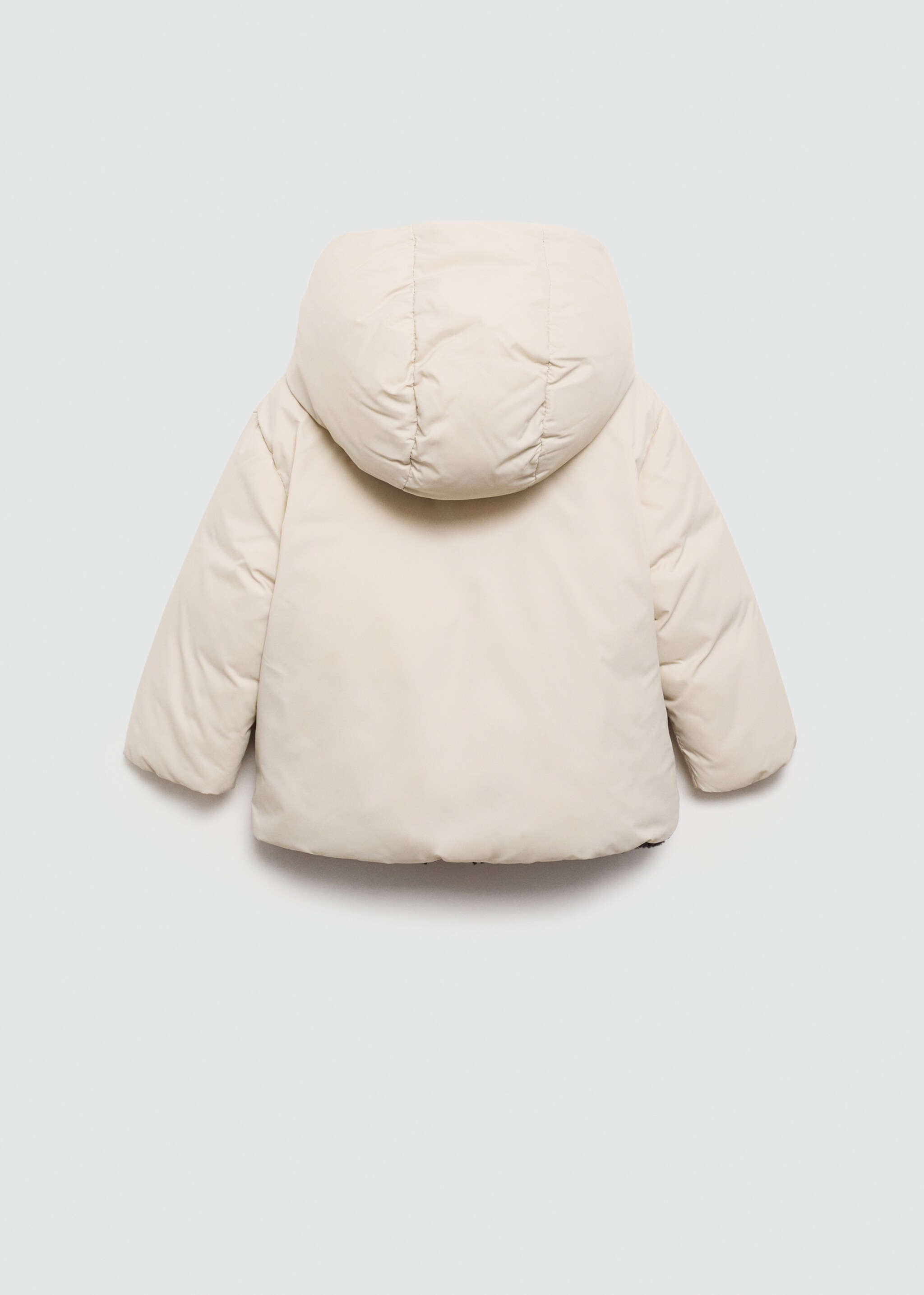 Anorac embuatat interior borreguet - Revers de l'article, Gris gel. Ref: 77035967-00.