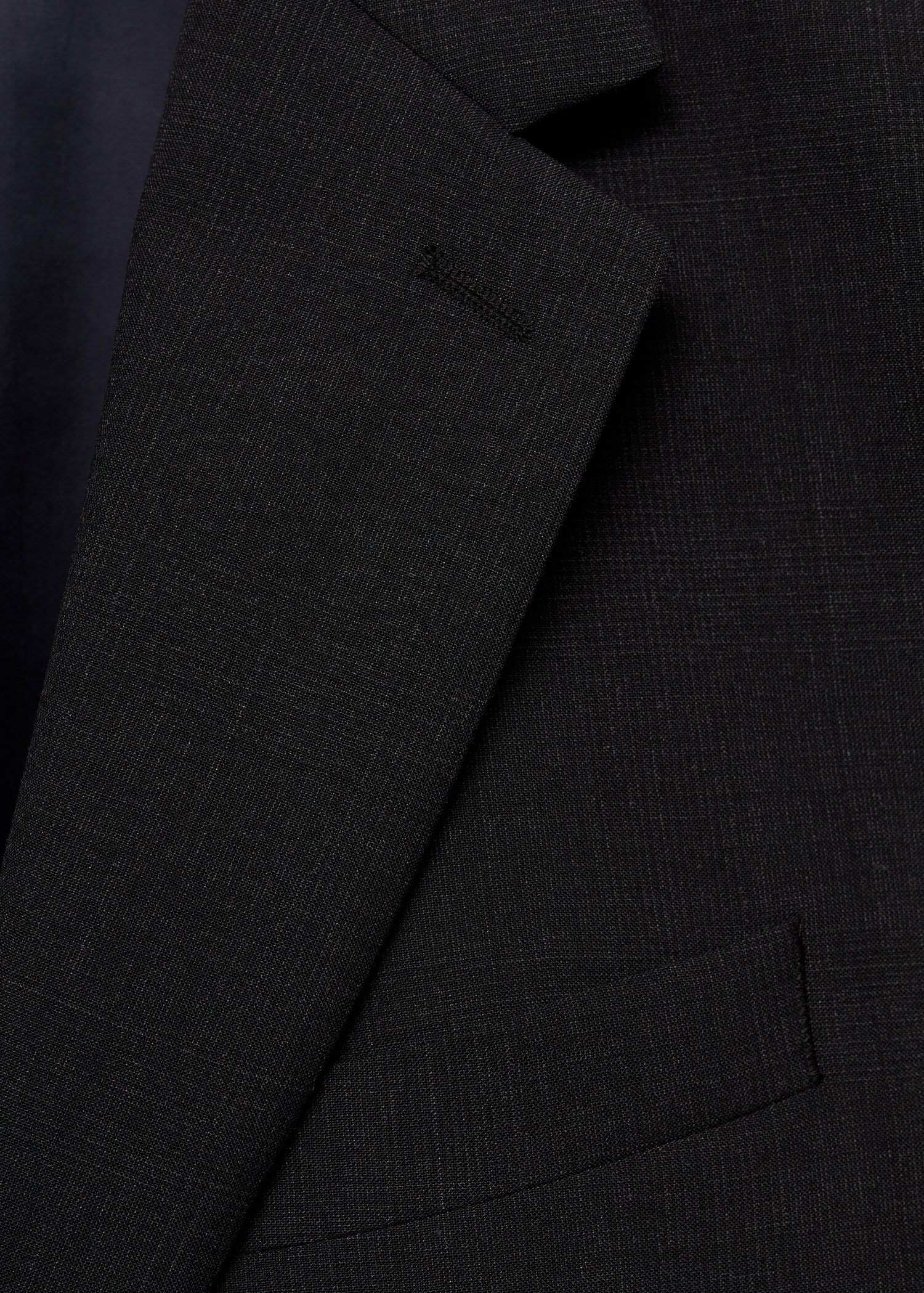 Slim-fit colbert 100% scheerwol - Detail van het artikel 8