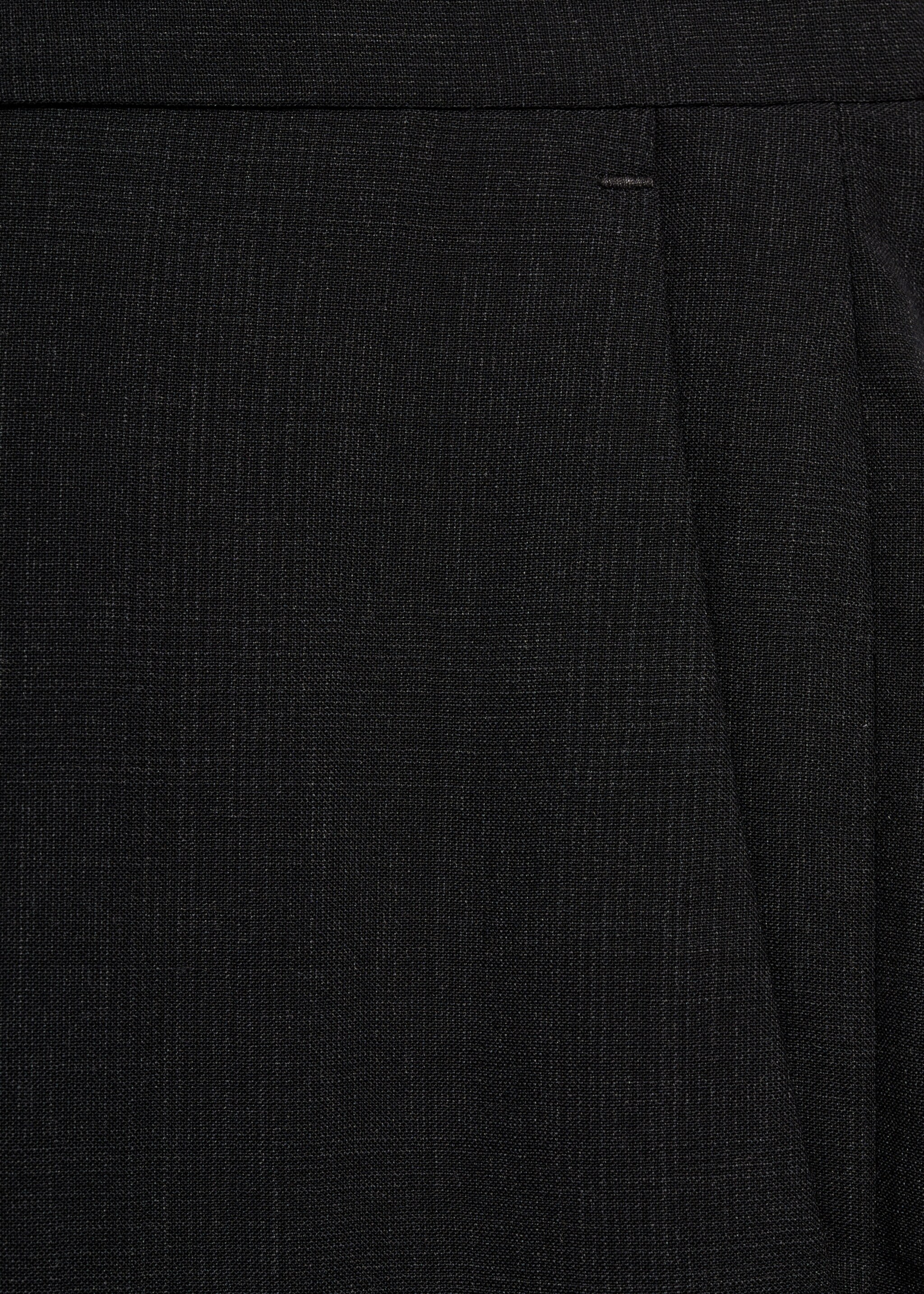 Pantaloni de costum slim fit din lână virgină 100 % - Detaliu al articolului 8, Gri. Ref: 77035971-00.