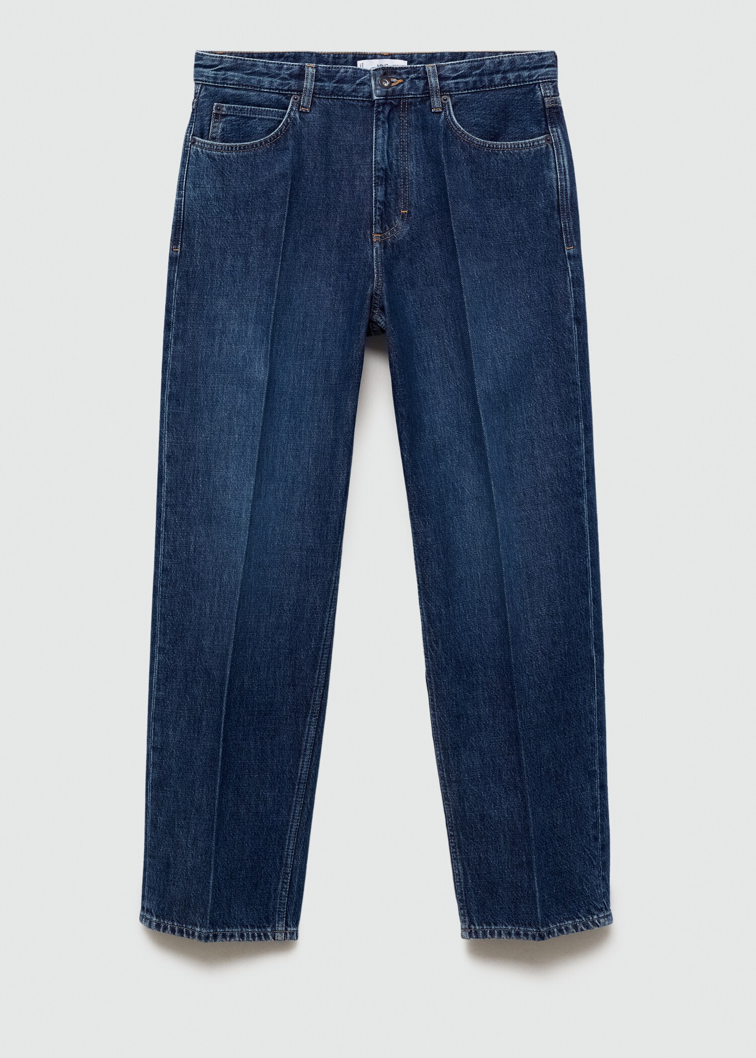 Relaxed Fit-Jeans mit Bügelfalte - Artikel ohne Model
