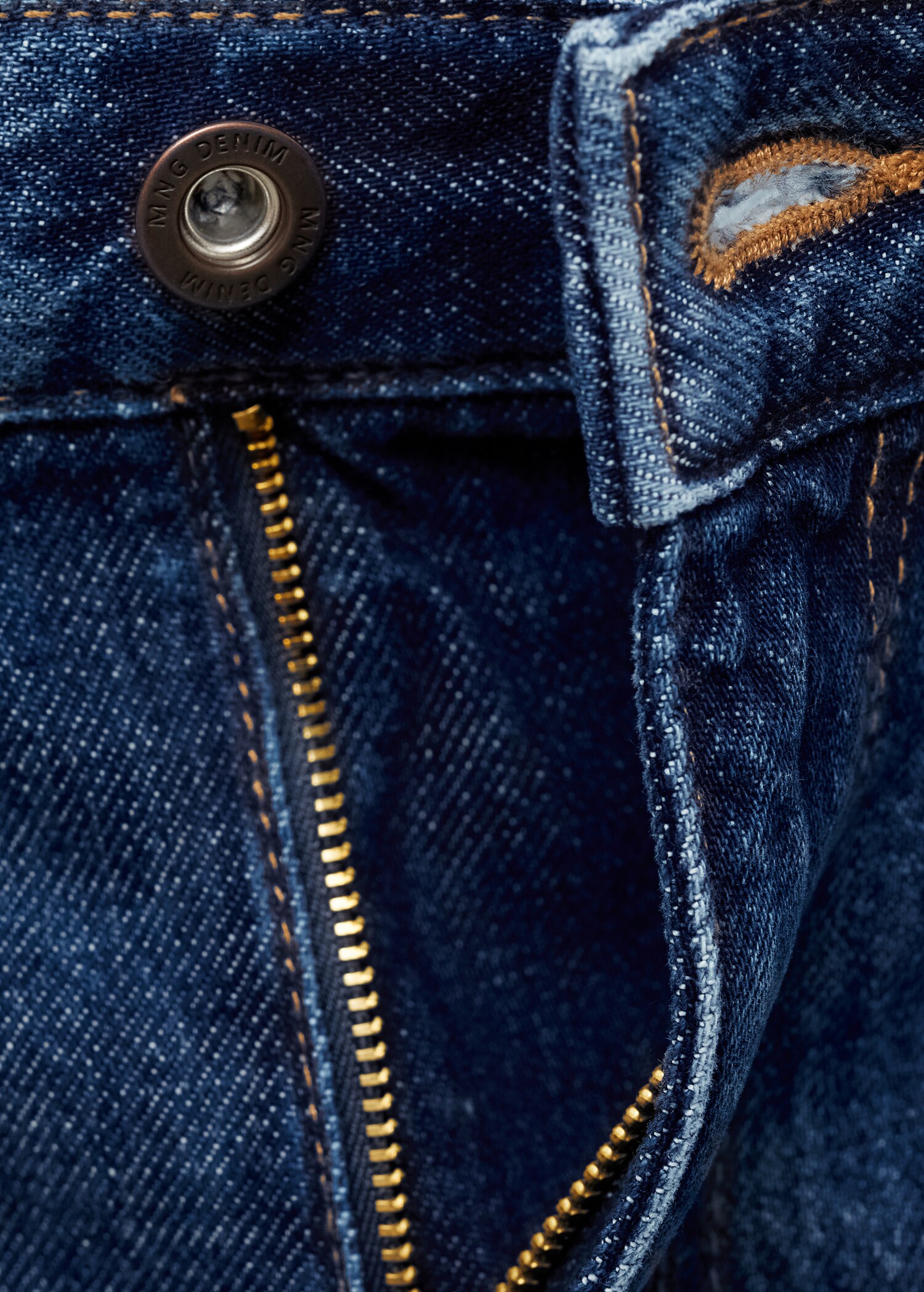 Relaxed Fit-Jeans mit Bügelfalte - Detail des Artikels 8