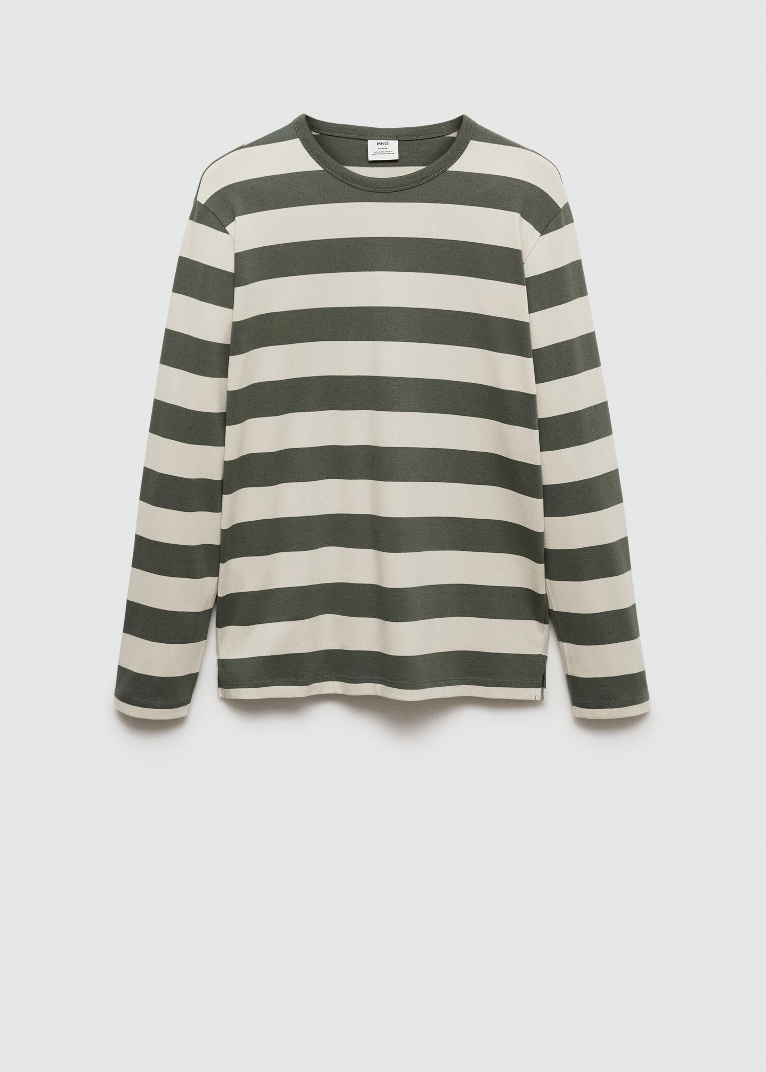 Striped long sleeves t-shirt - Article without model