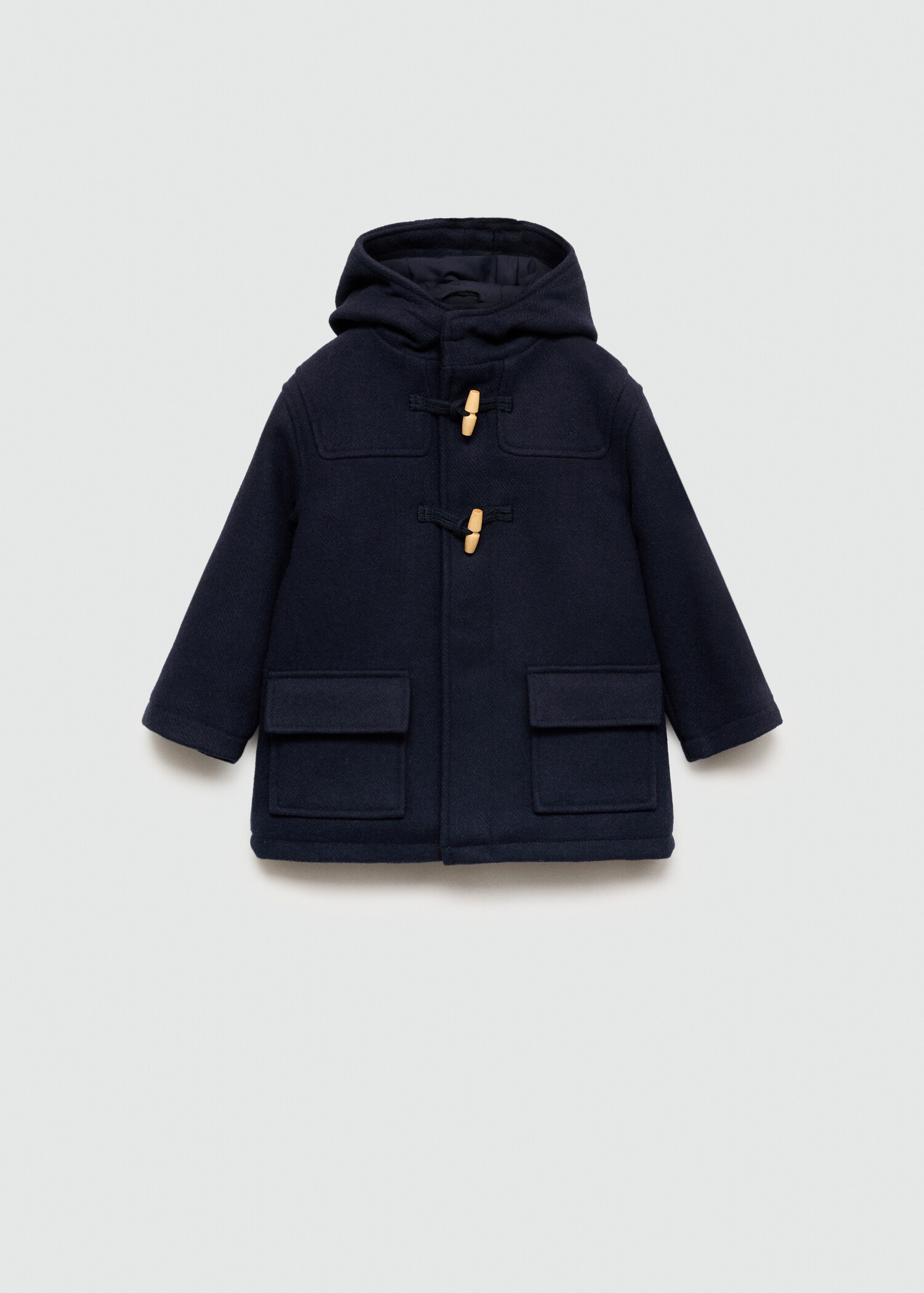 Long hooded coat - Article without model