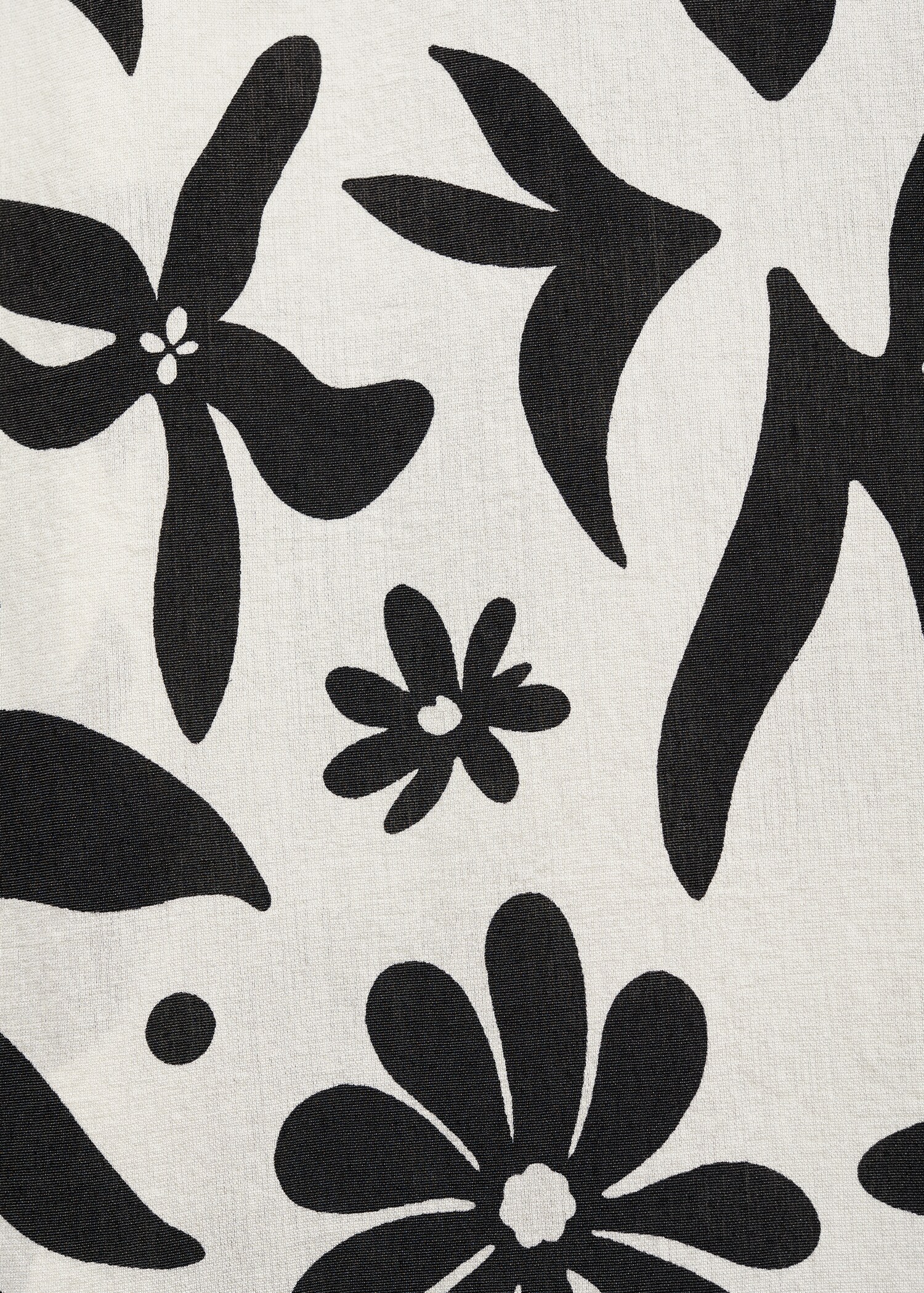 Floral-print wideleg trousers - Details of the article 8